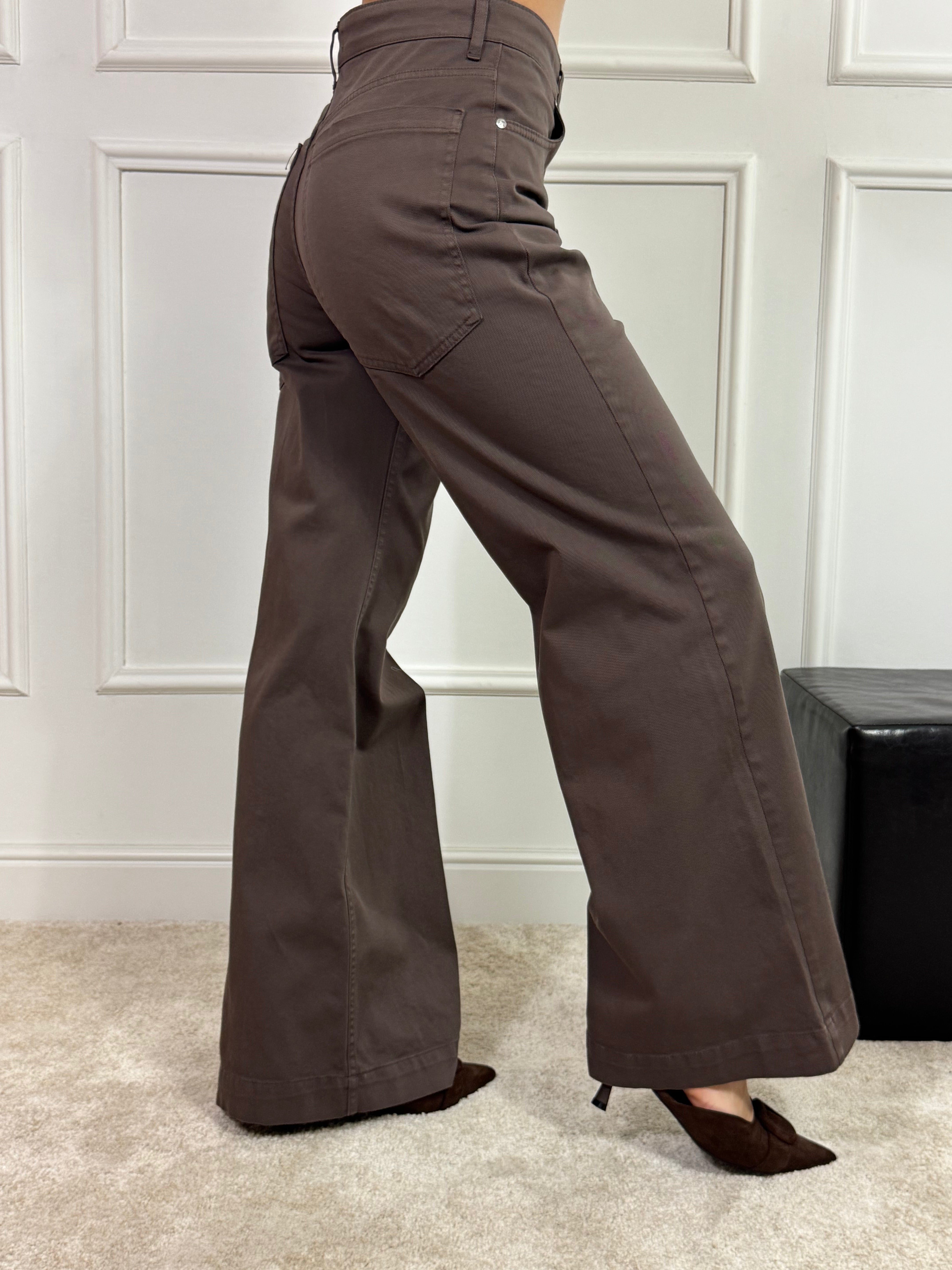 Pantalone PALAZZO Susy Mix IN COTONE
