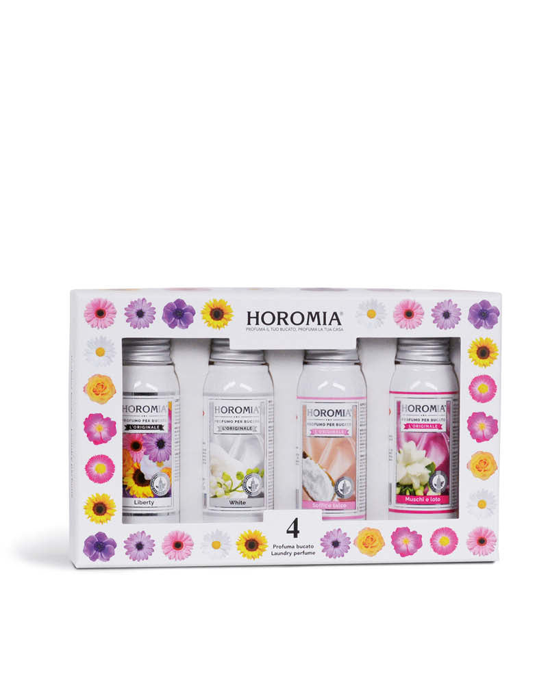 Cofanetto HORO4 regalo 4pz bucato 50ml HOROMIA