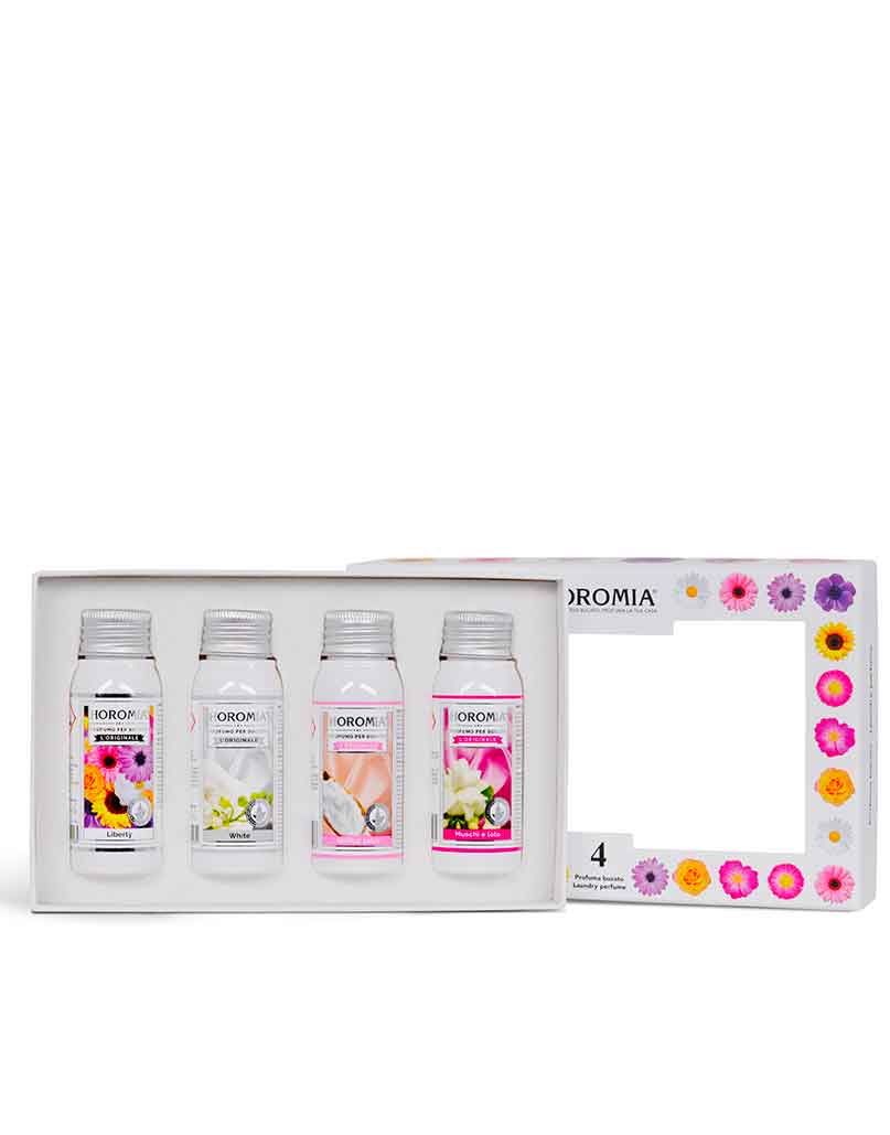 Cofanetto HORO4 regalo 4pz bucato 50ml HOROMIA