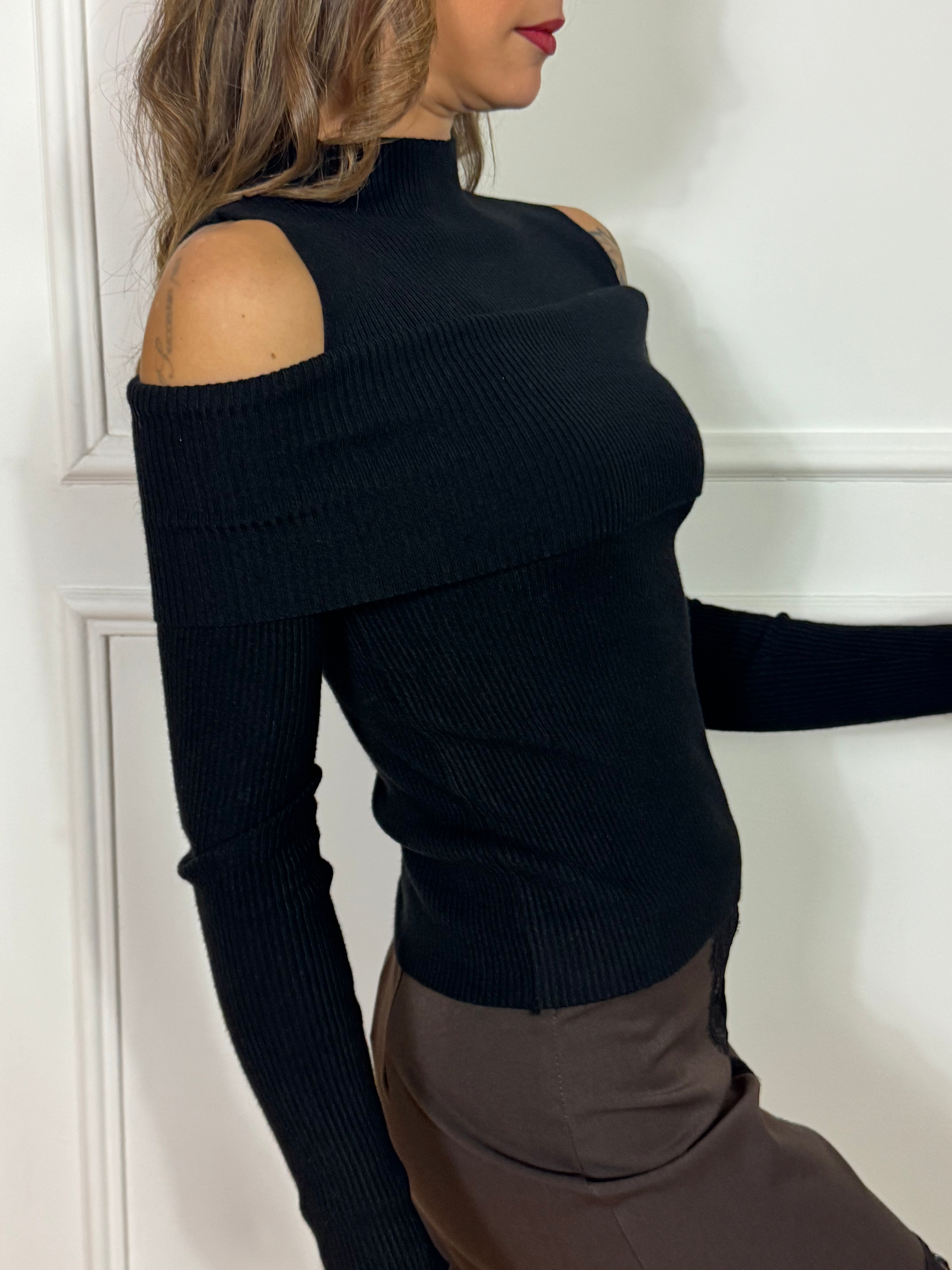 Maglia Susy Mix SHIFFER COSTINA CUT-OUT