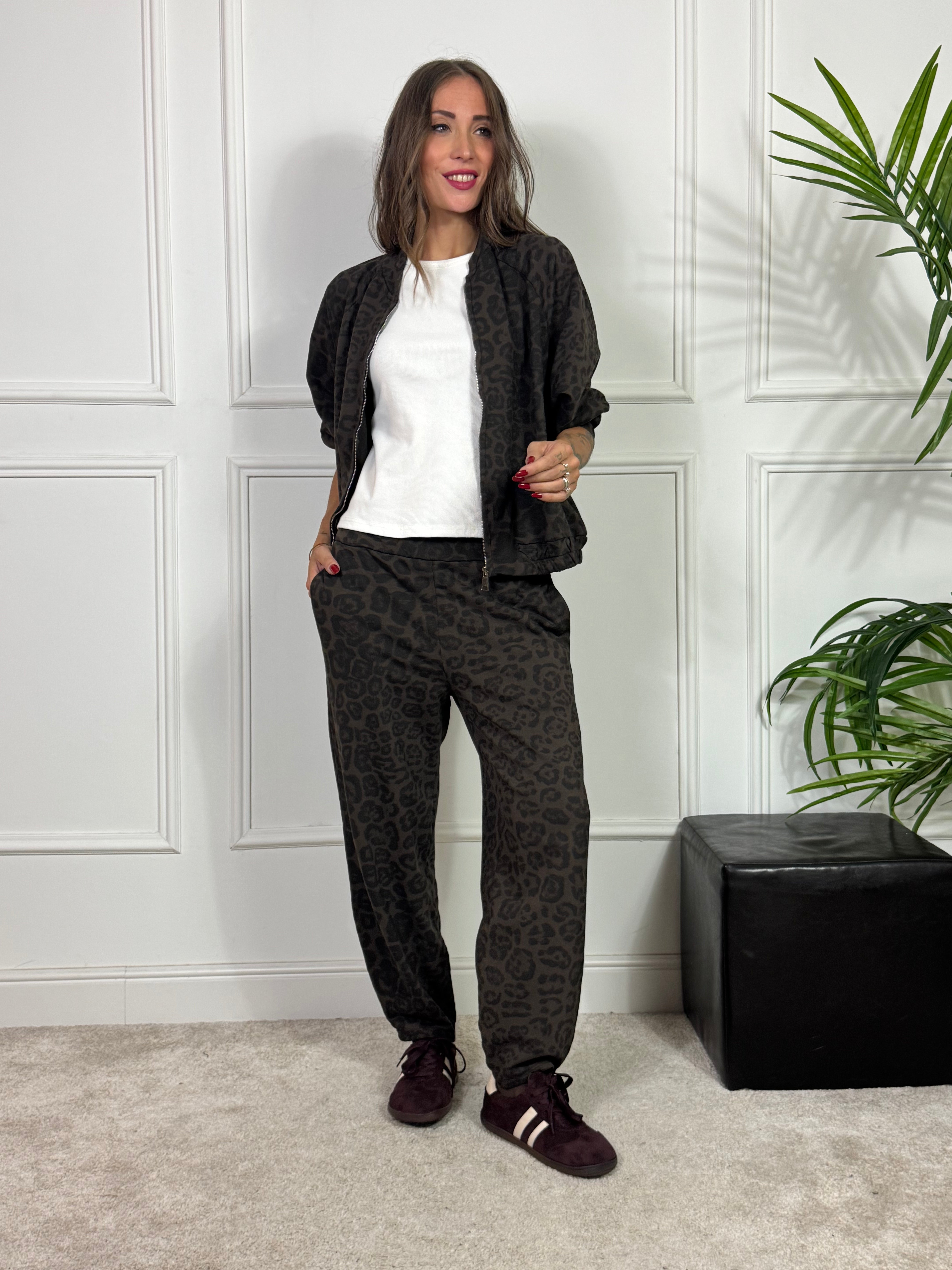 PANTALONE TUTA OVETTO Susy Mix fantasia MACULATA