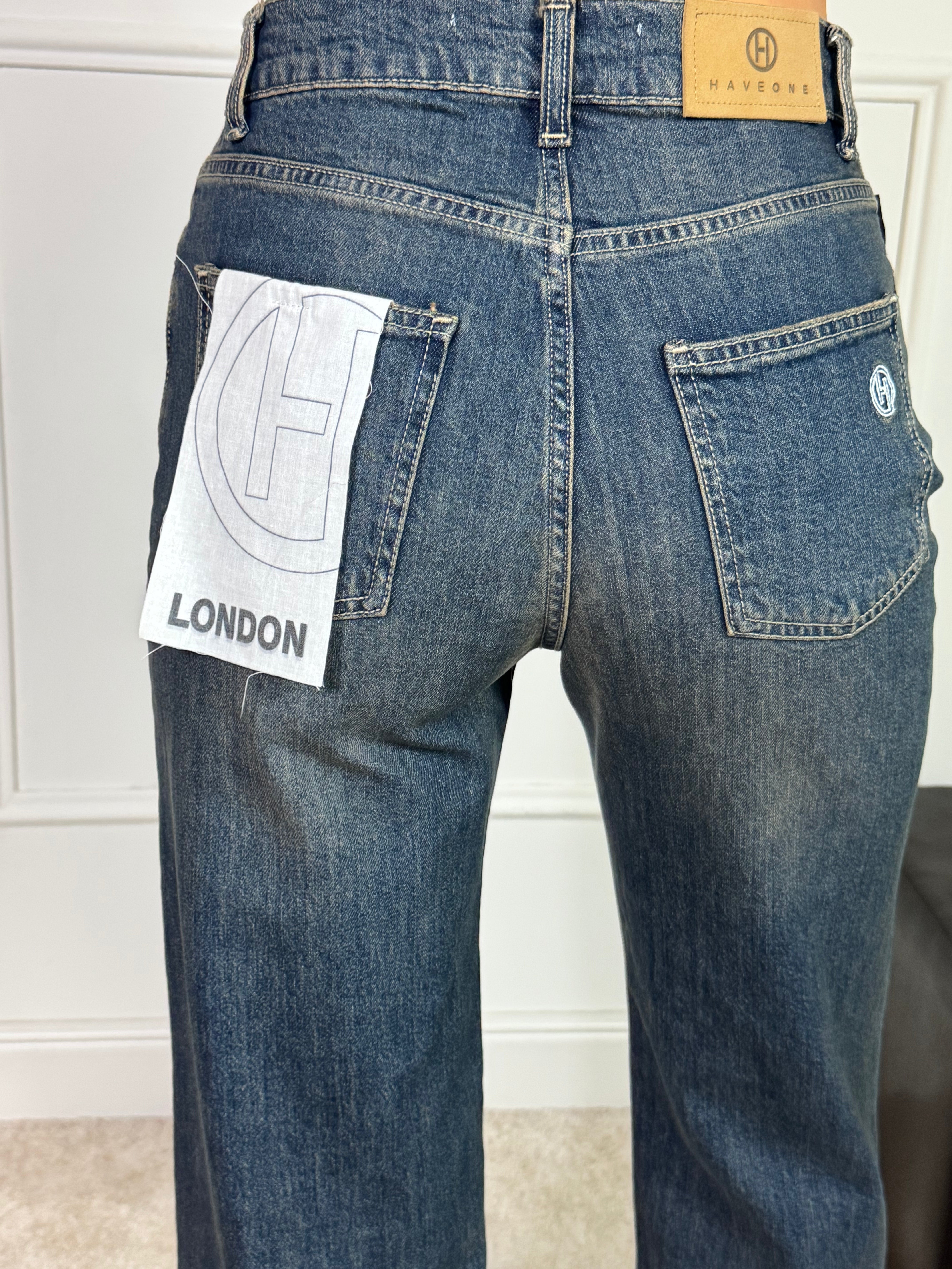 Jeans Have One modello LONDON -  SOVRATTINTO SCURO