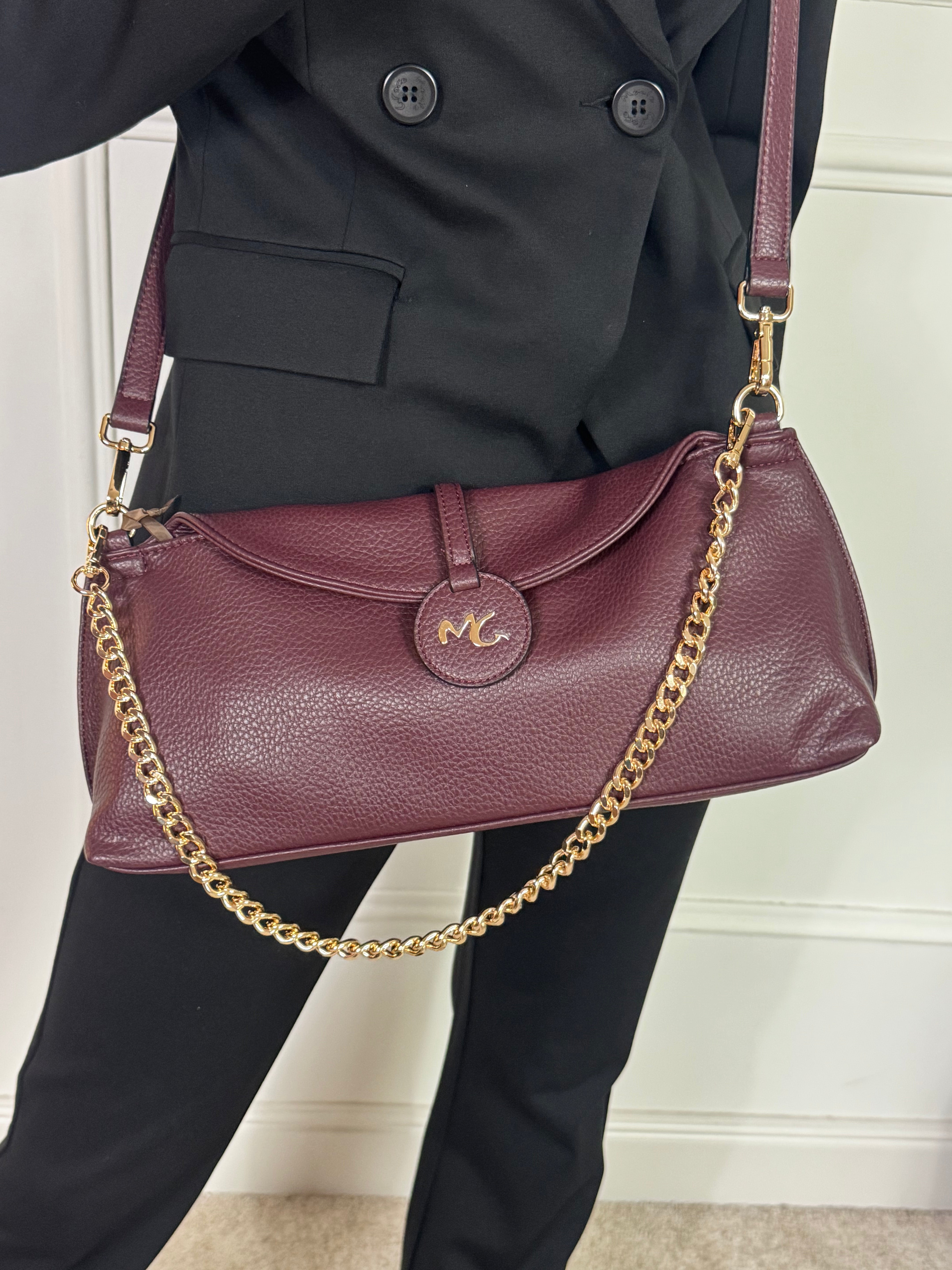 Borsa Manila Grace HAND BAG - TRACOLLA CATENA ORO