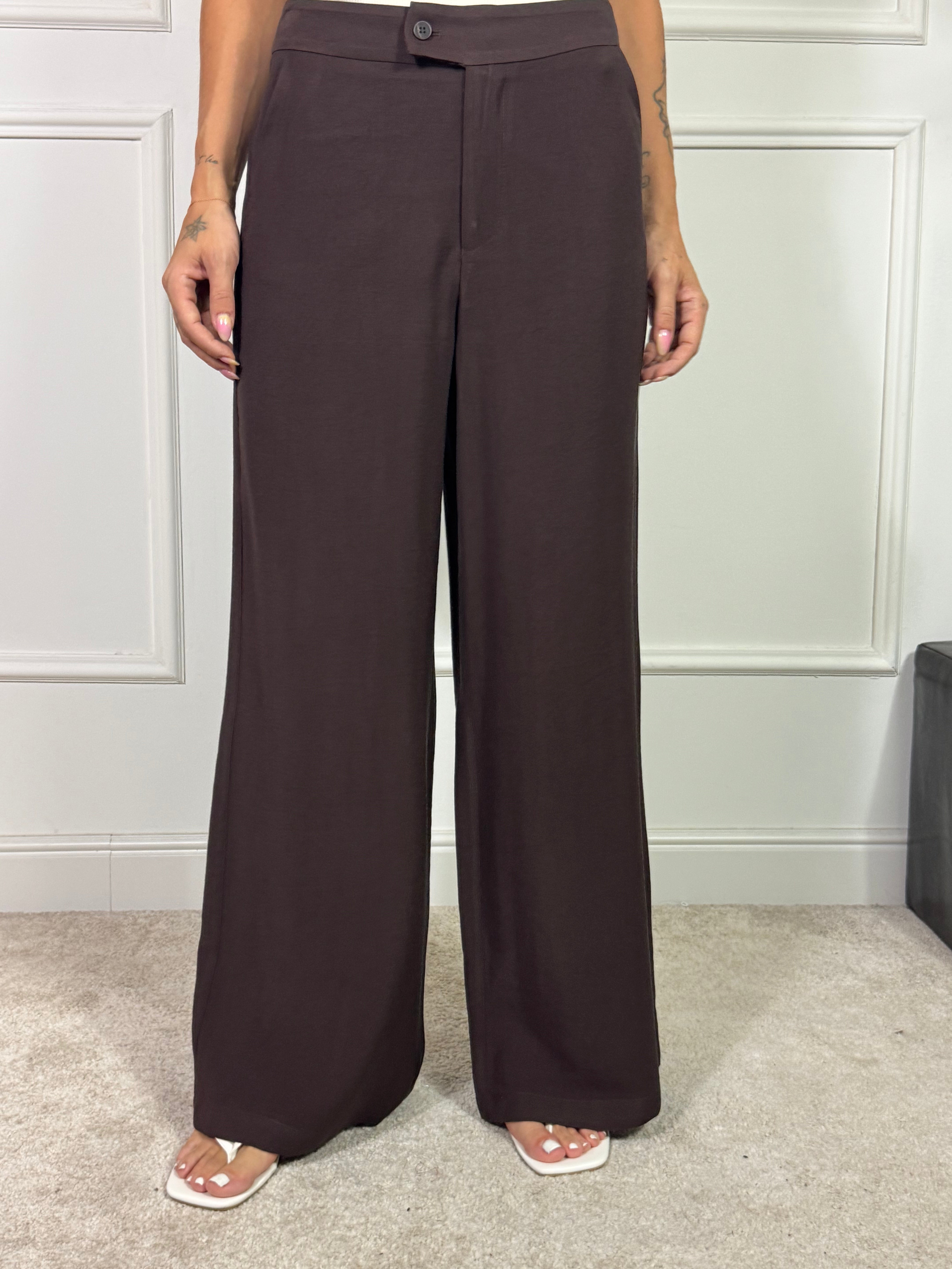 Pantalone ampio Kikisix in misto cotone
