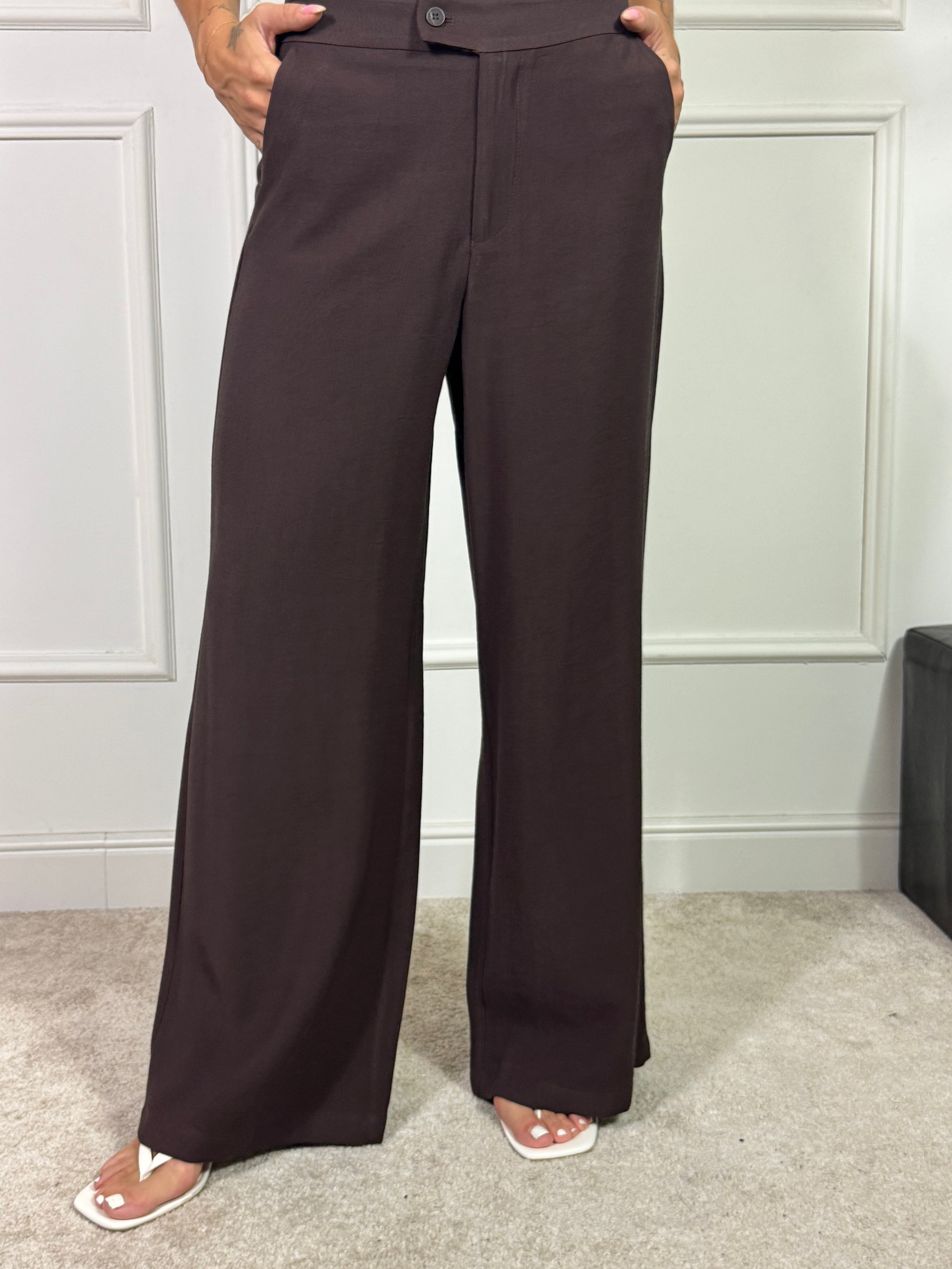 Pantalone ampio Kikisix in misto cotone