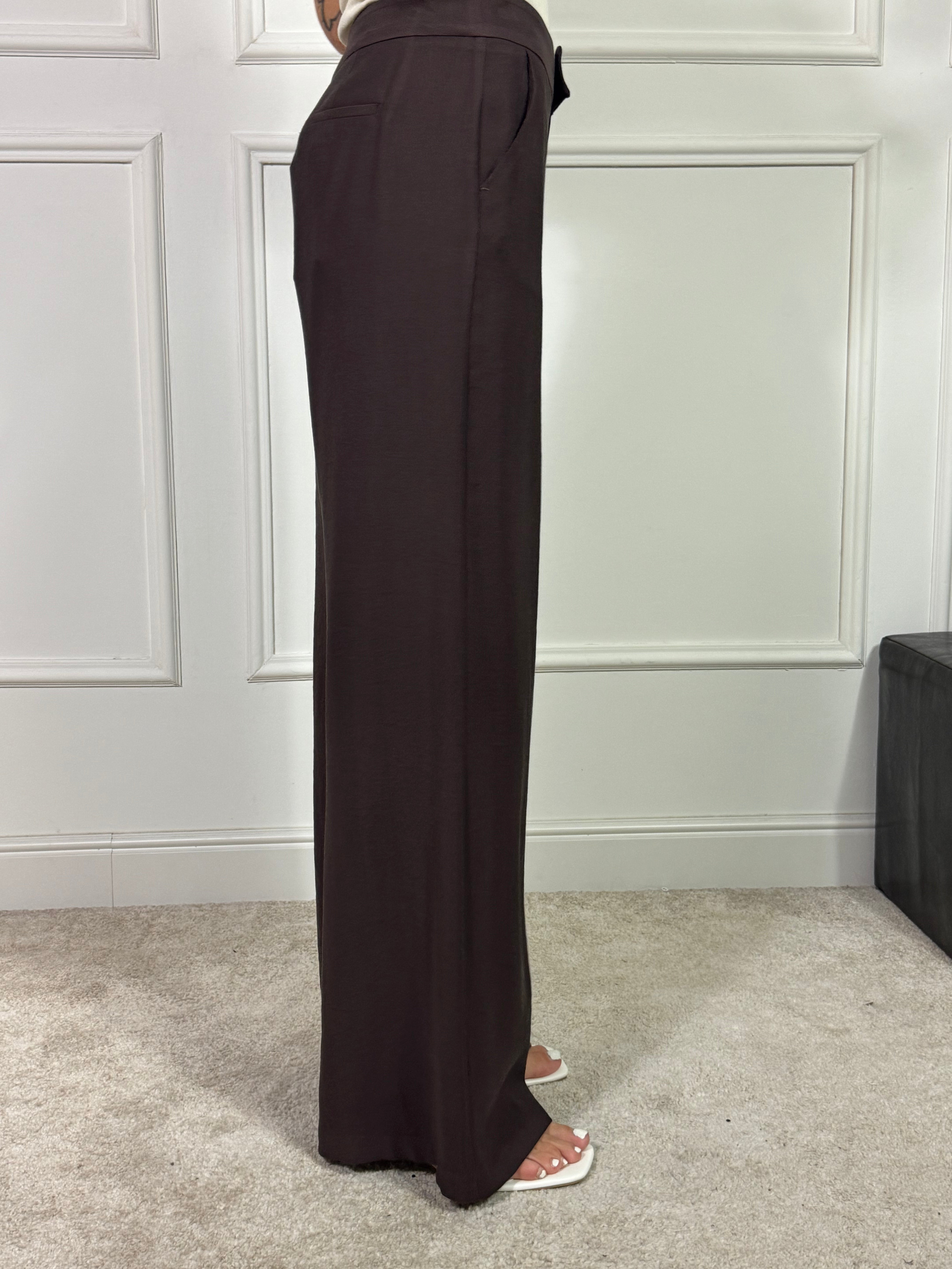 Pantalone ampio Kikisix in misto cotone