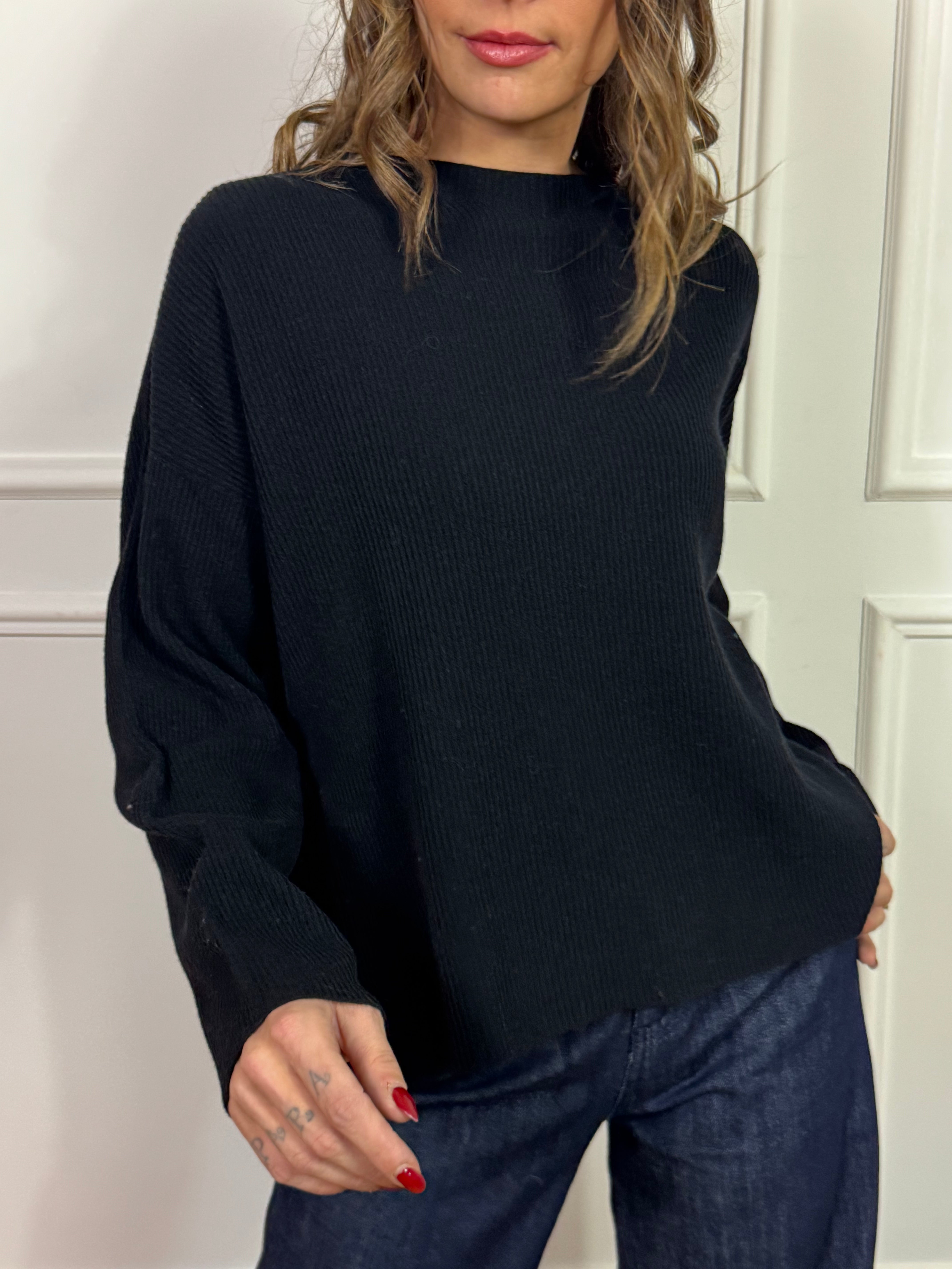 Maglia Kontatto GIROCOLLO COSTE SPACCHI