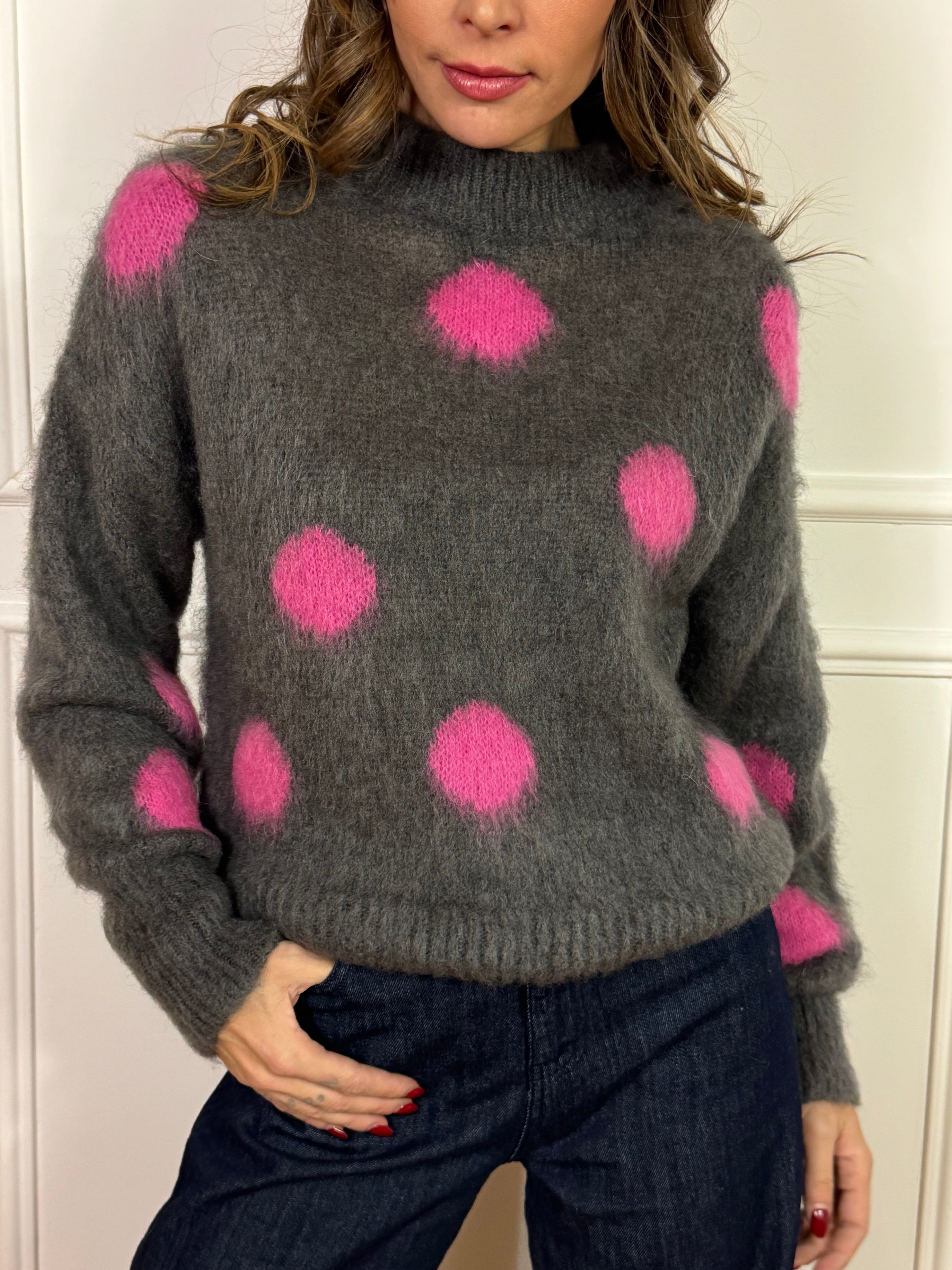 Maglia misto mohair Kontatto POIS