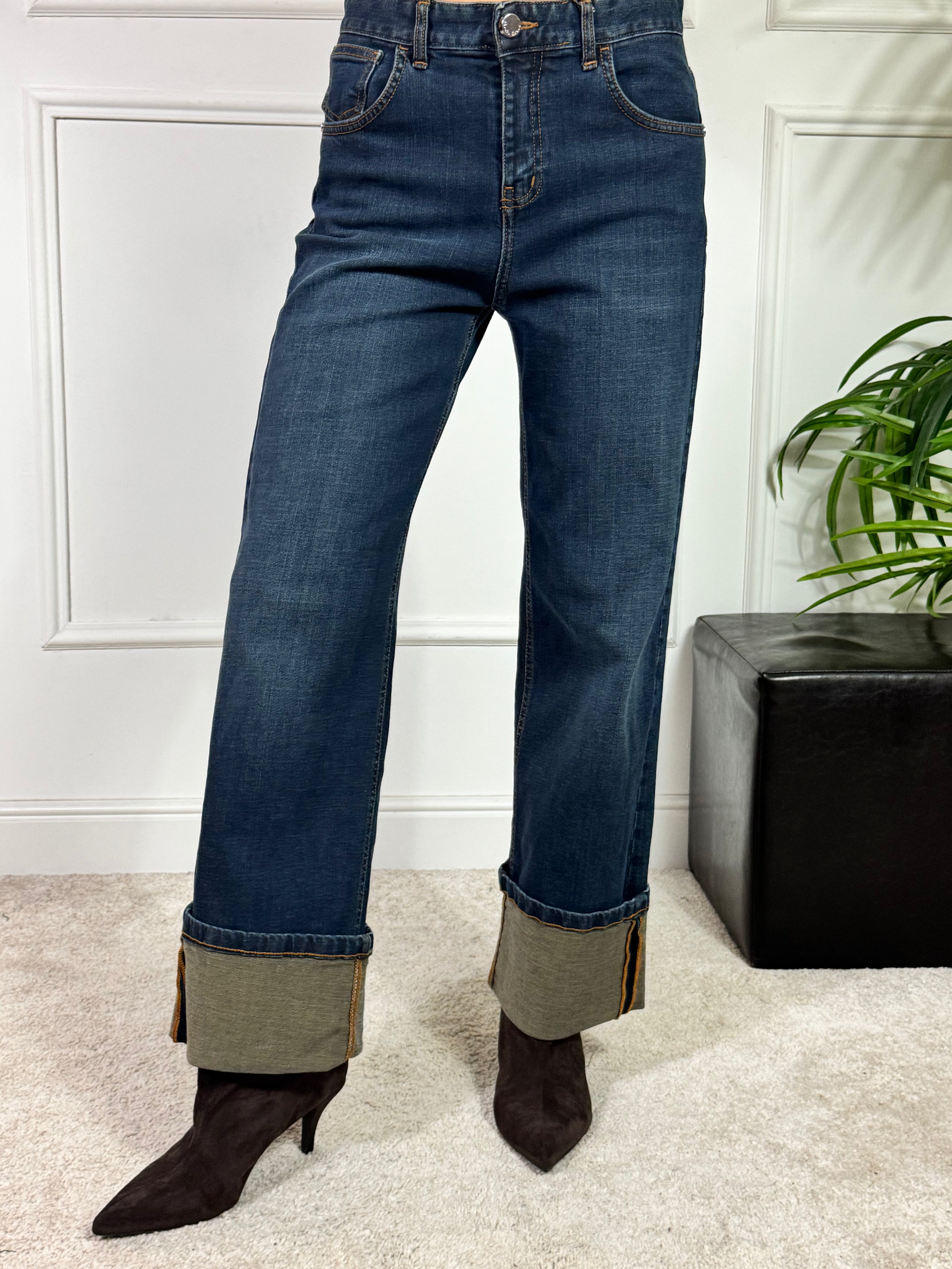 Jeans Manile Grace CON RISVOLTO