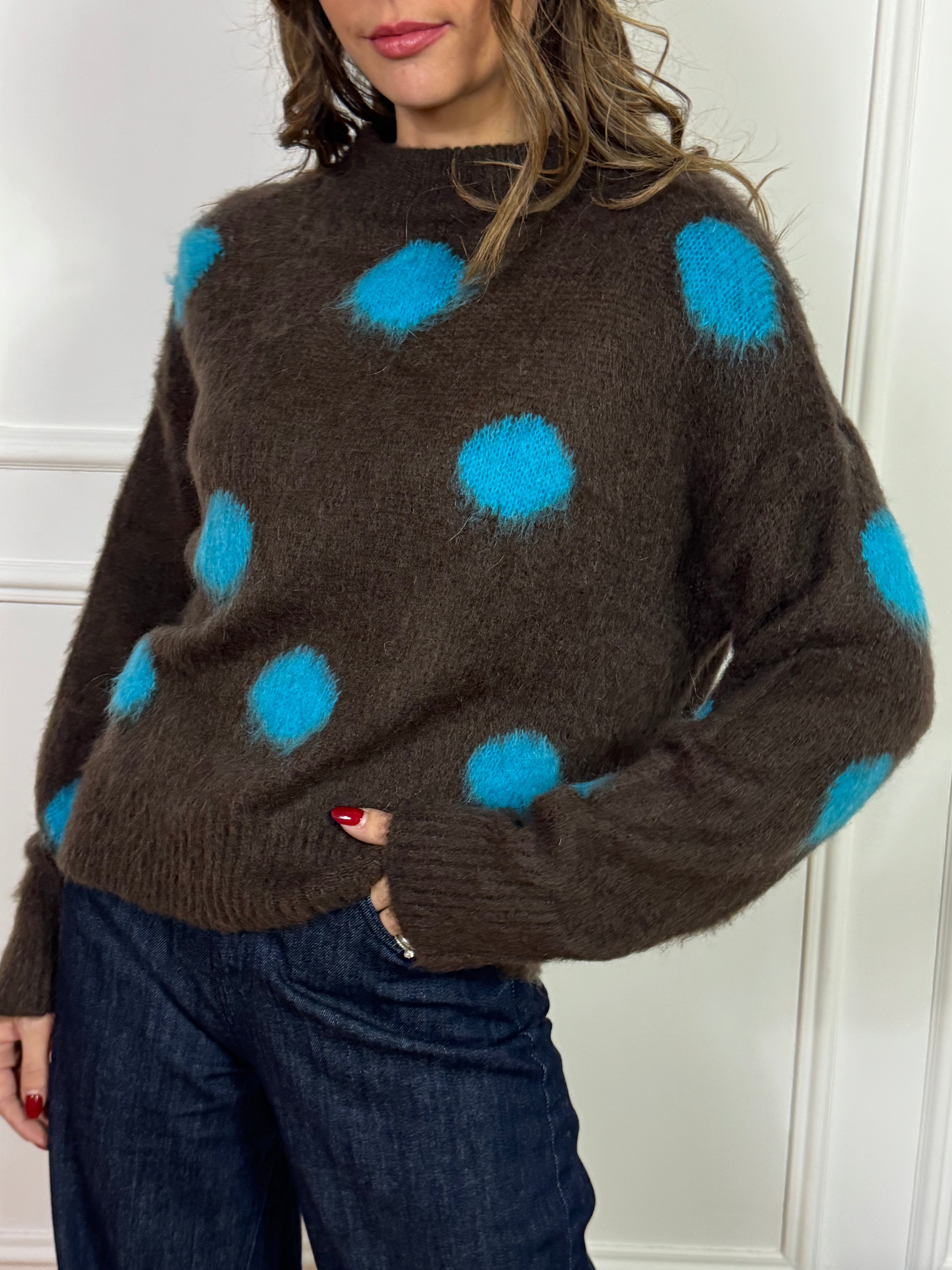 Maglia misto mohair Kontatto POIS