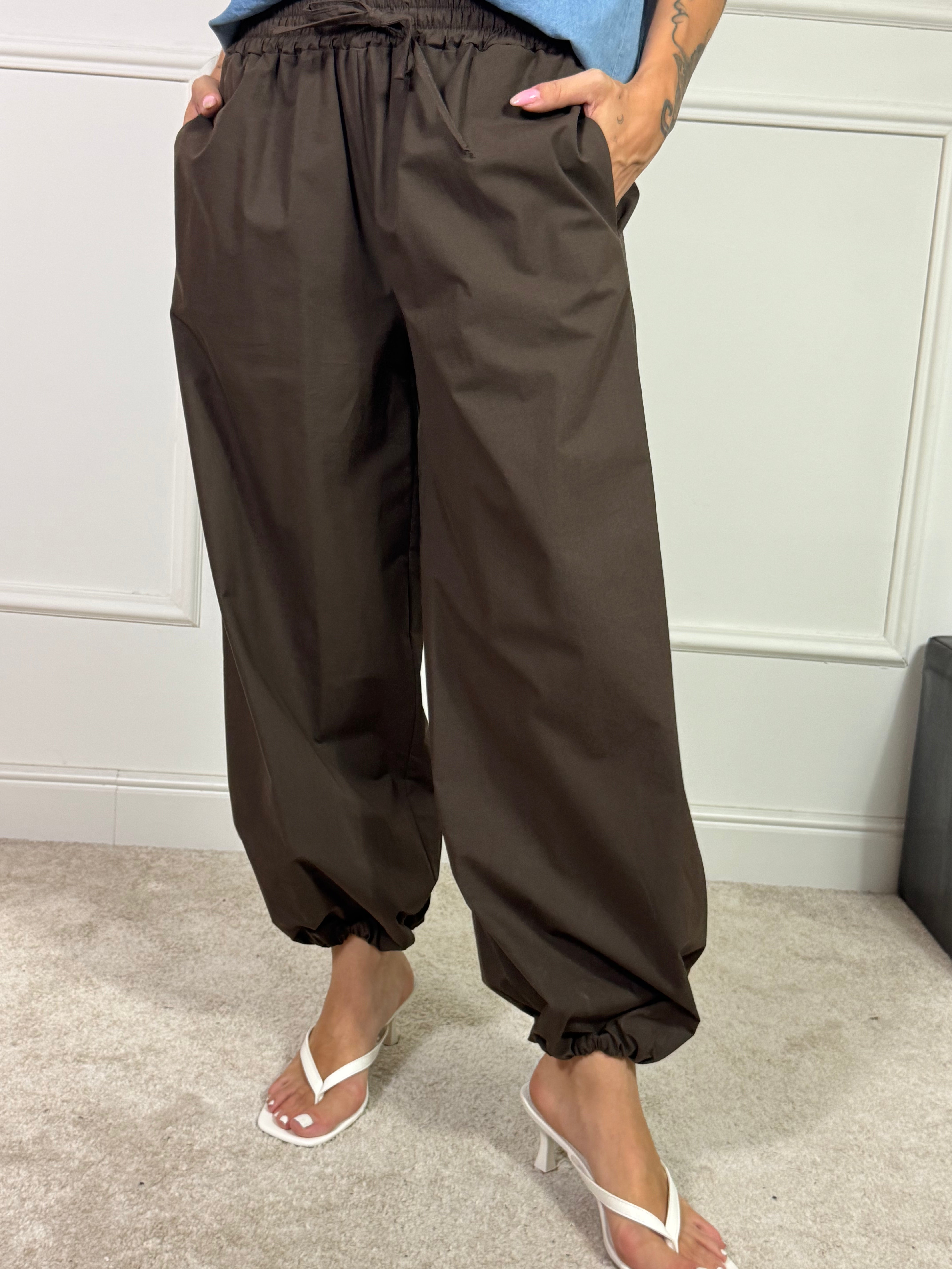 Pantalone in TELA COTONE a palloncino KIKISIX