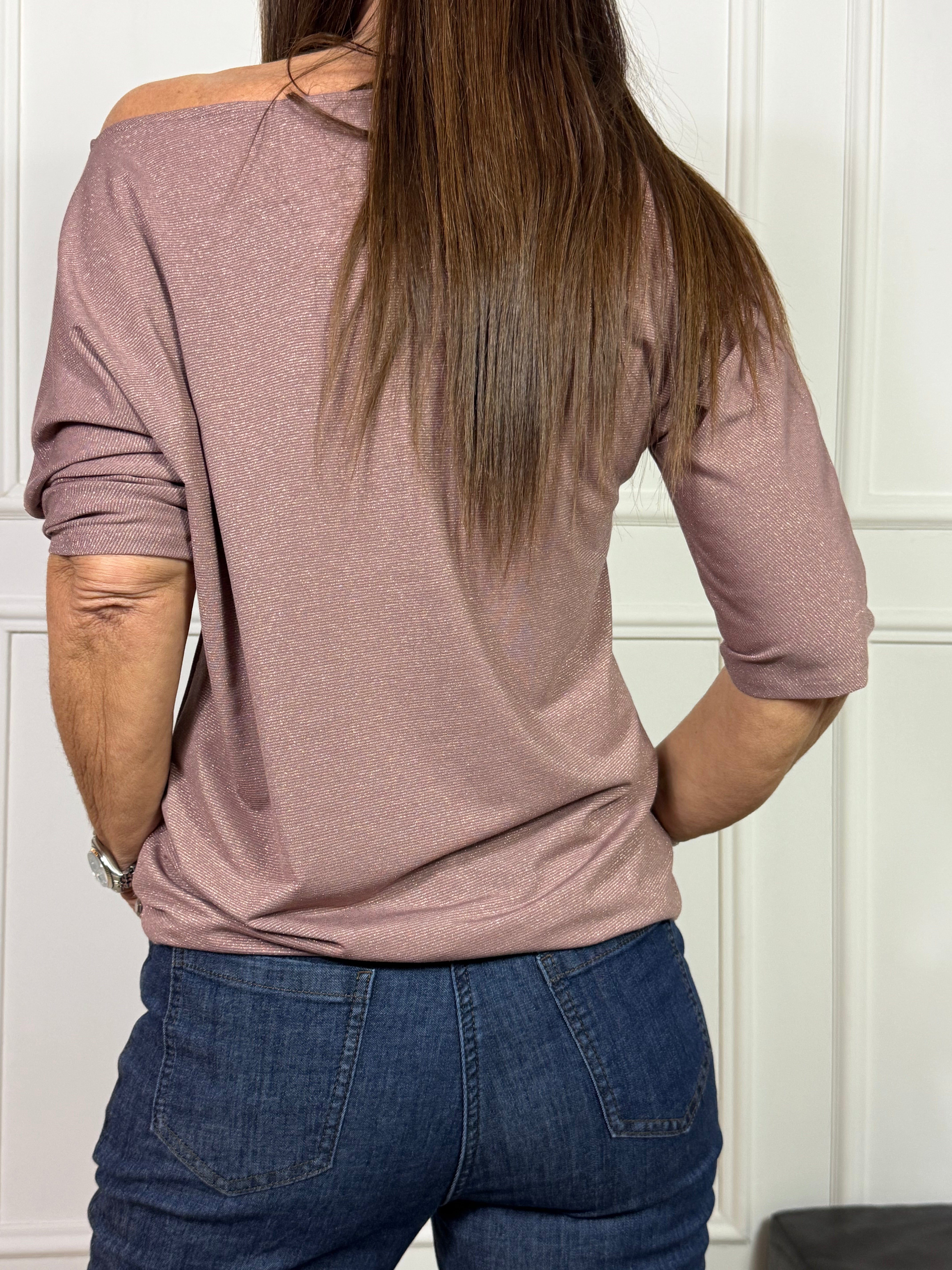 Maglia in lurex Ragno ART. DS38TX