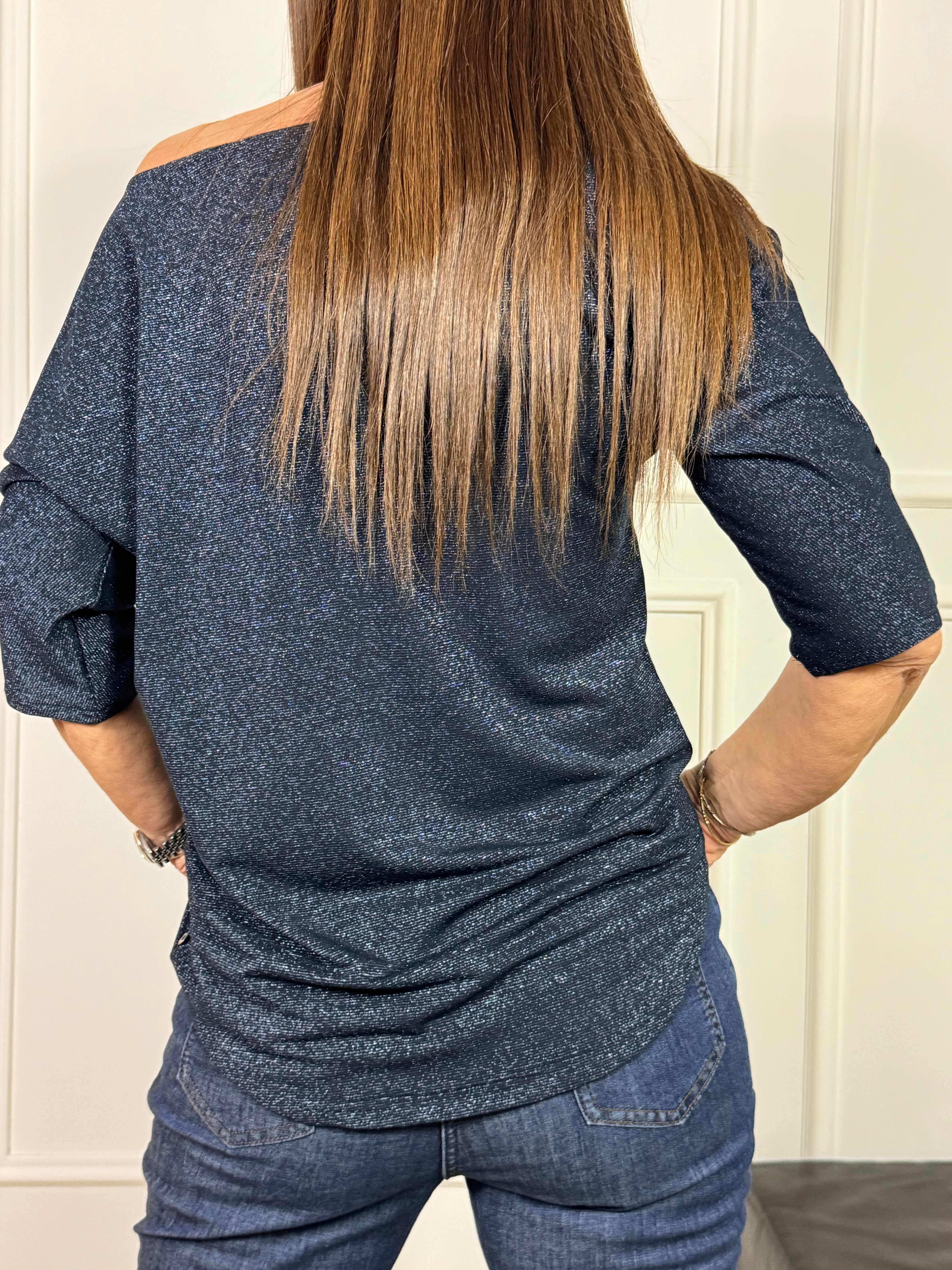 Maglia in LUREX MANICA TRE QUARTI Ragno ART. DS38TX
