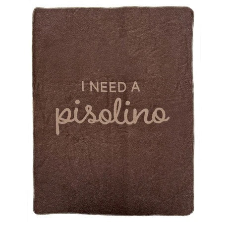 Plaid 140x180 I NEED A PISOLINO