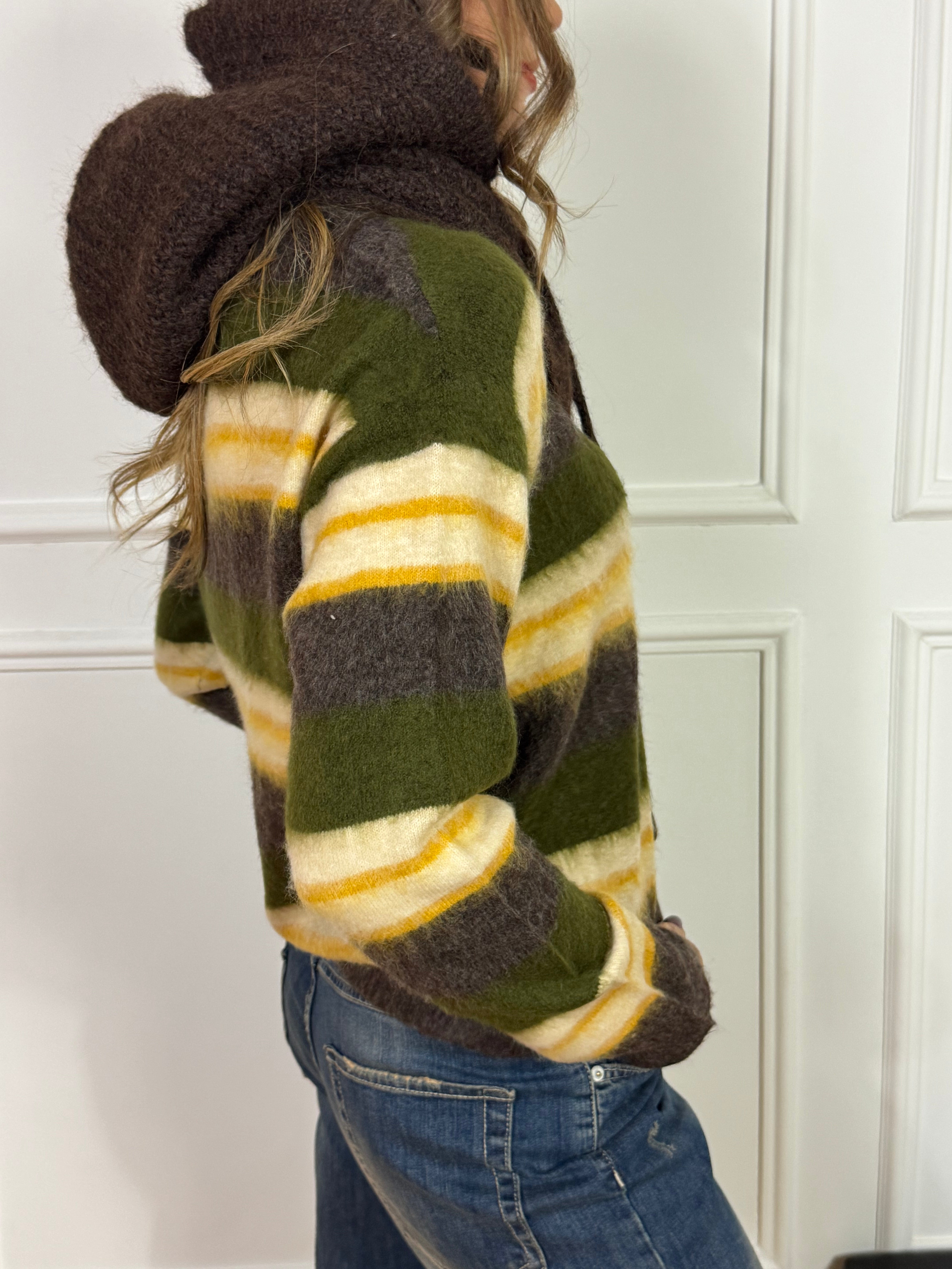 Cappuccio Balaclava JJXX modello - KATHERINE KNITTED