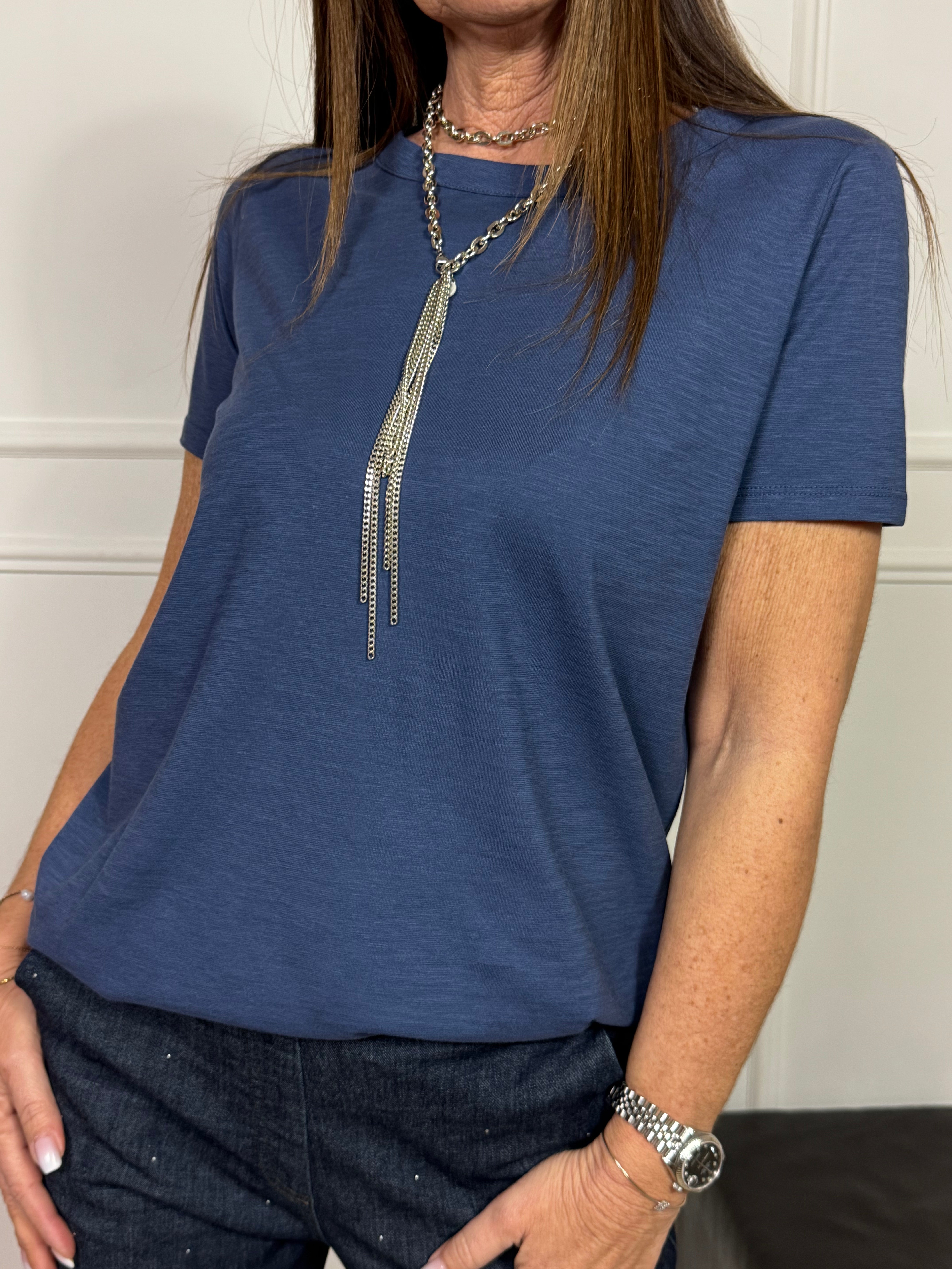 T-SHIRT GIROCOLLO SOFT FIT Ragno ART. DN36T7