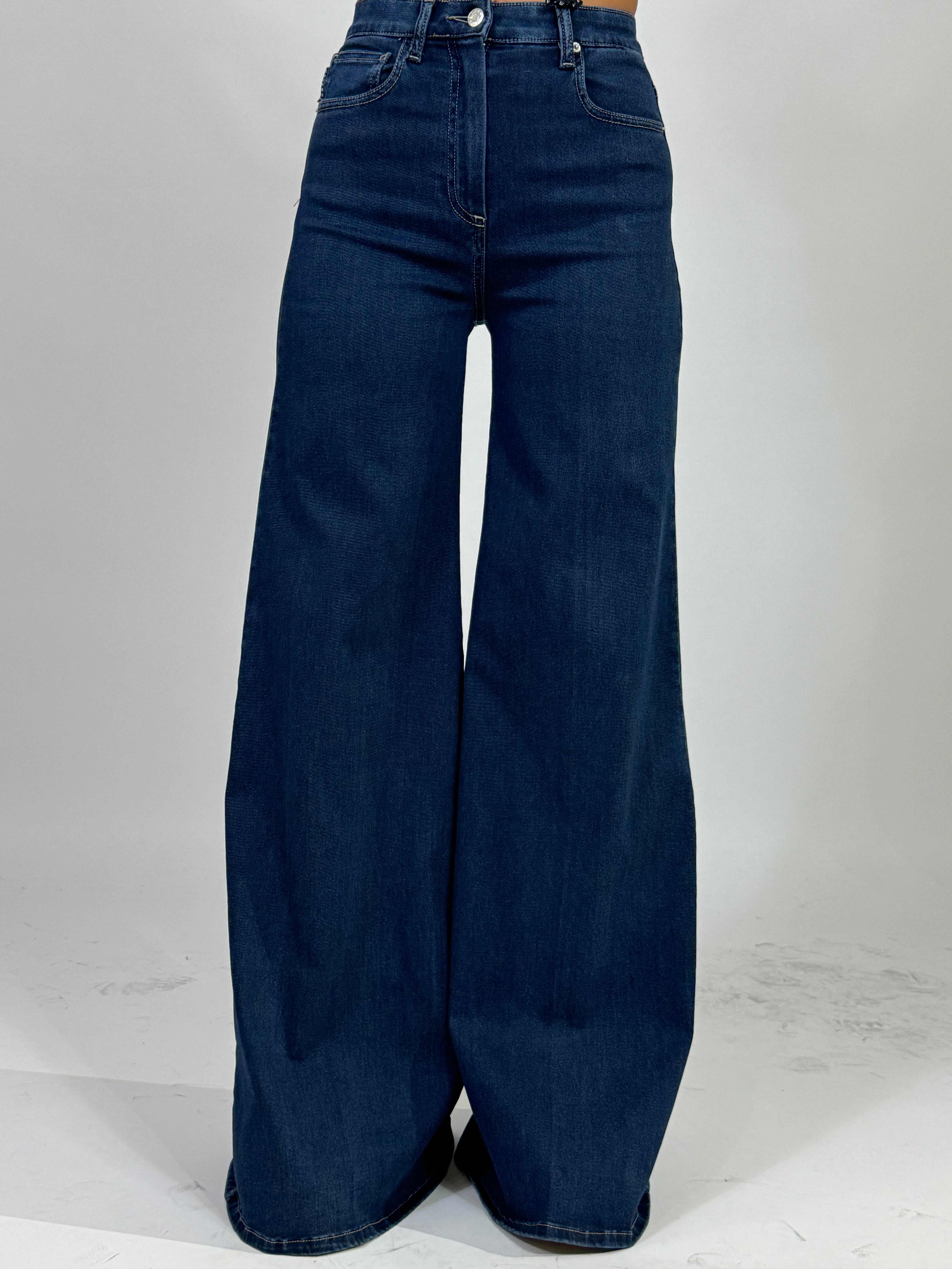 Jeans HAVE ONE a palazzo denim stretch