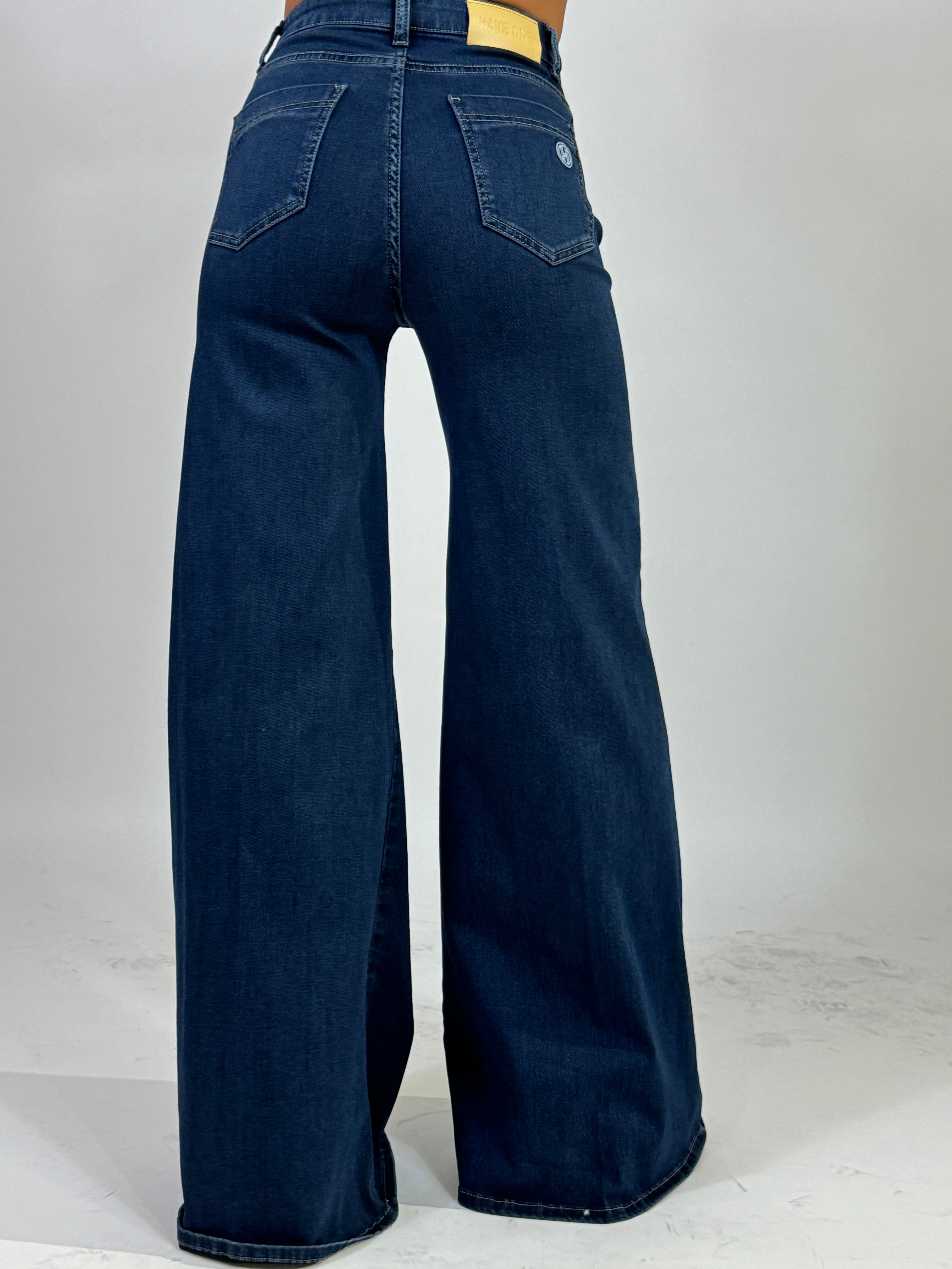 Jeans HAVE ONE a palazzo denim stretch