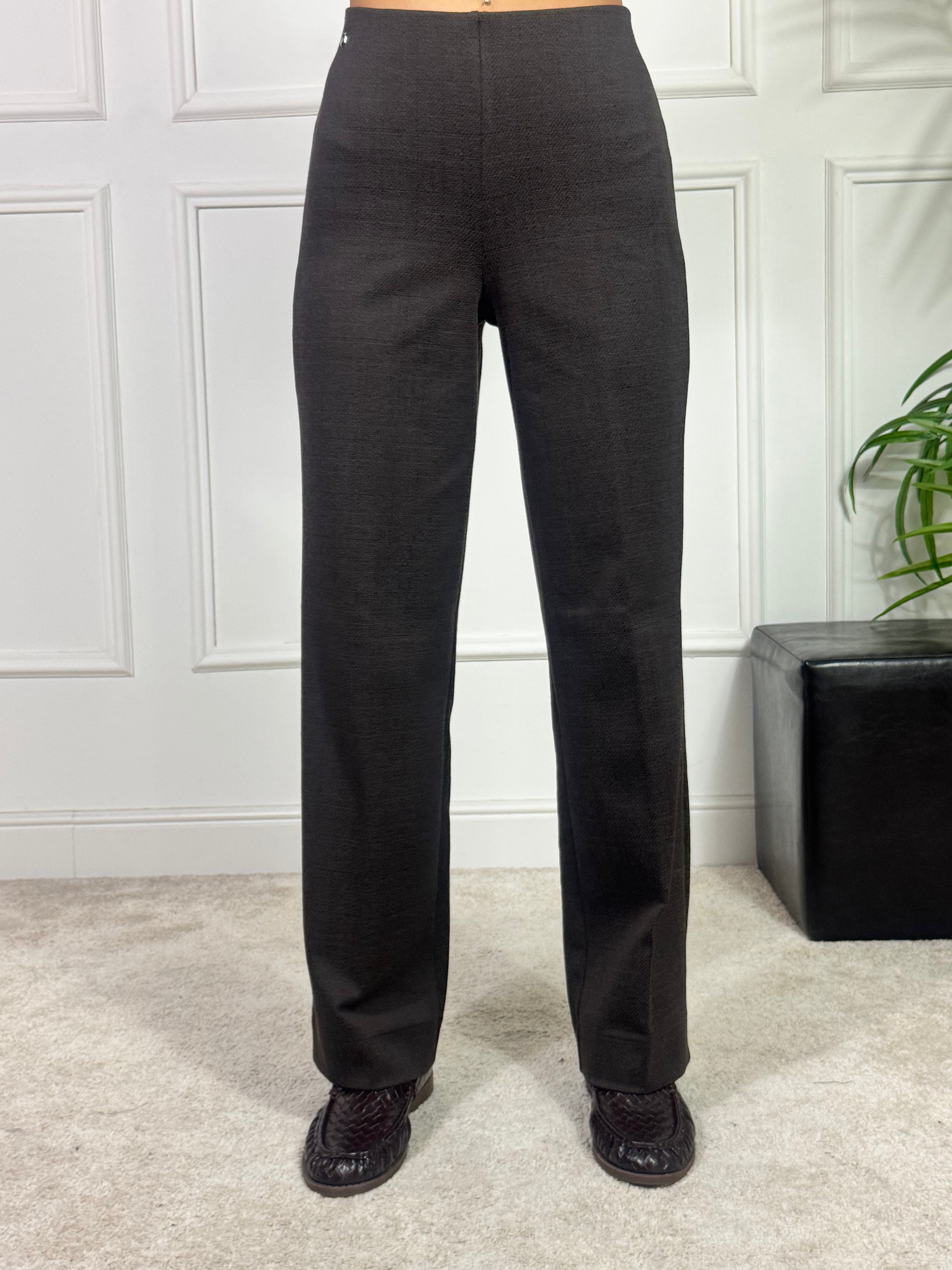 PANTALONE WIDE Ragno JACQUARD TEXTURE MELANGE