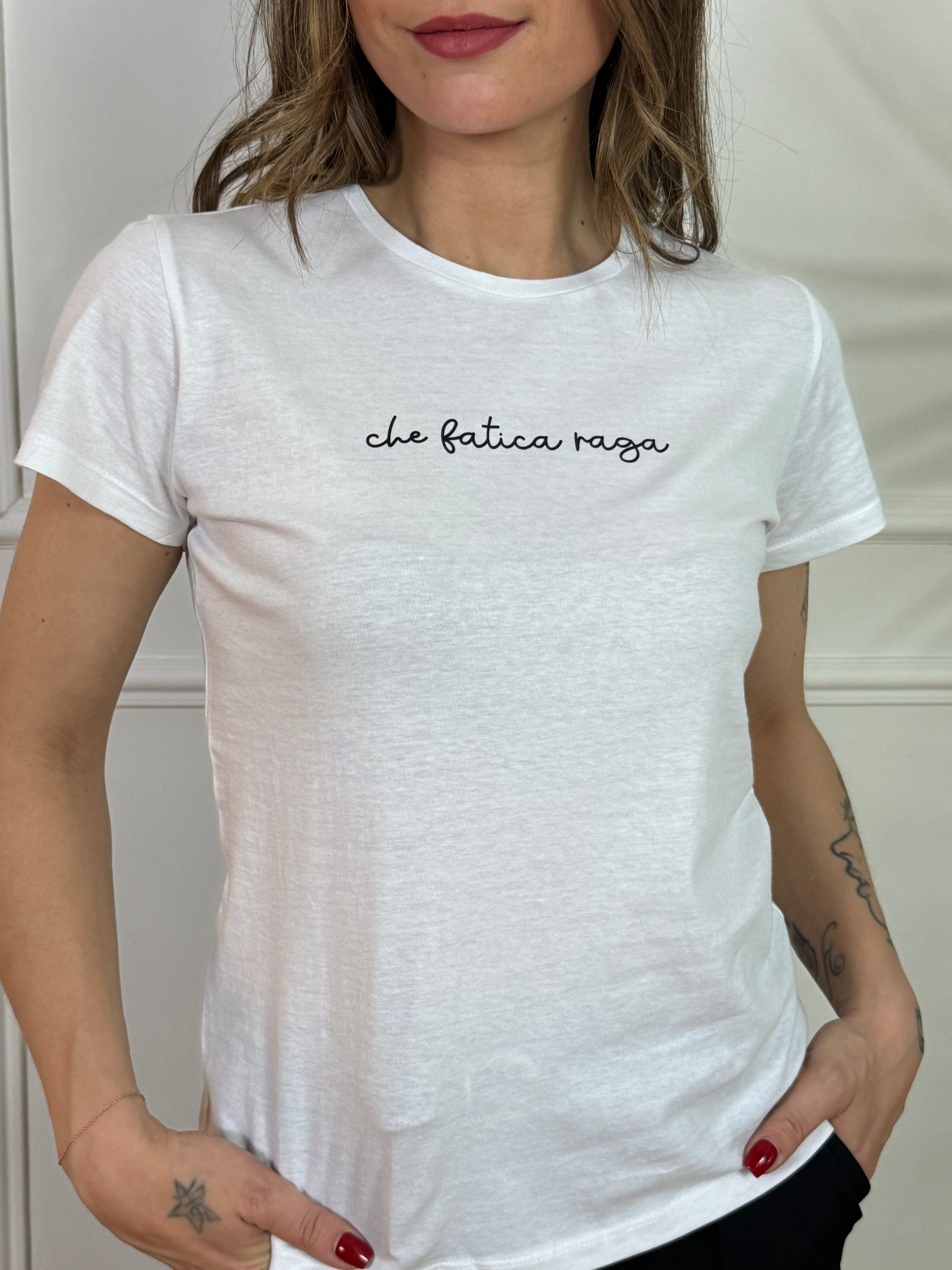 T-shirt Susy Mix CHE FATICA RAGA