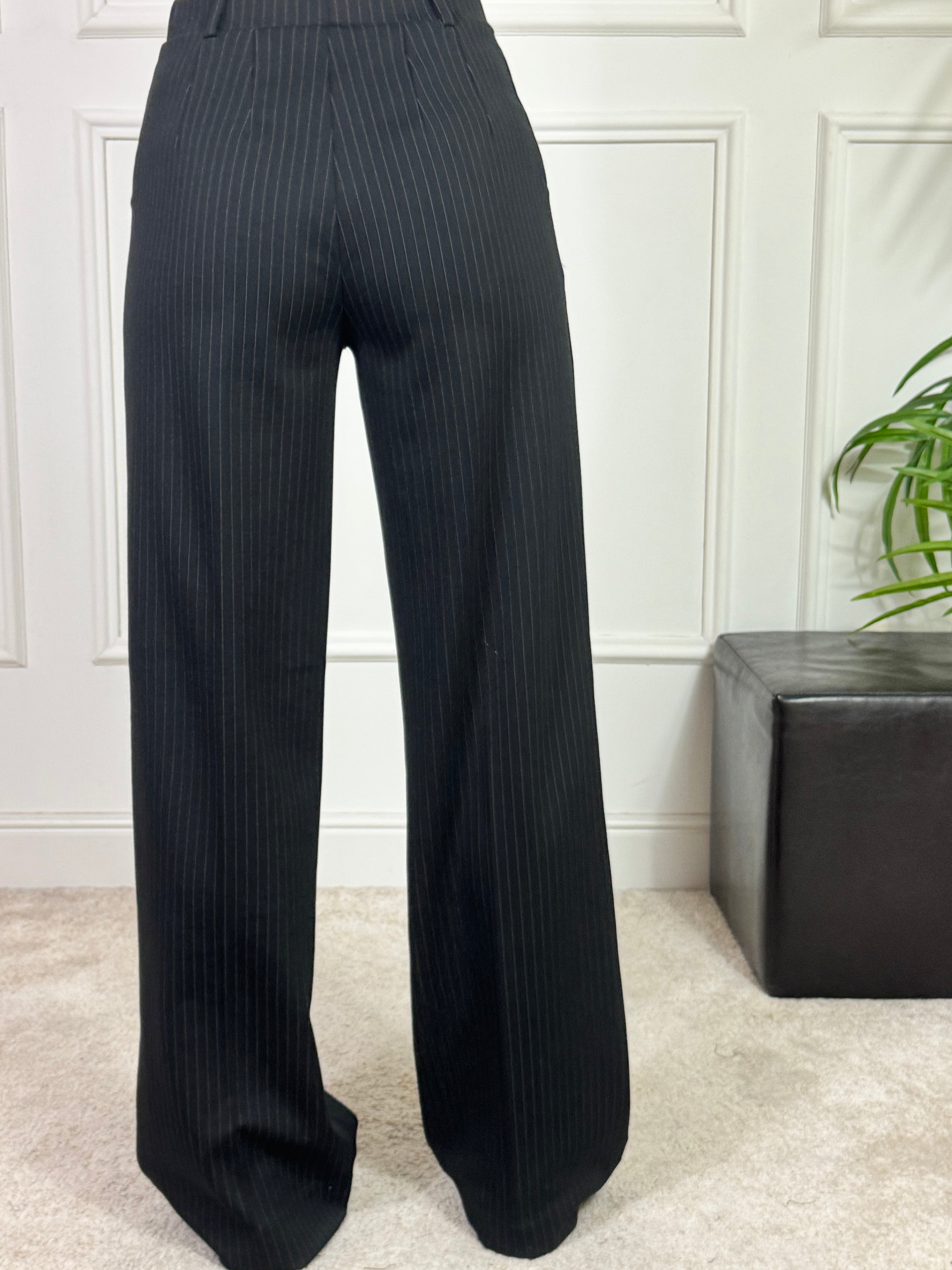 PANTALONE PALAZZO Ragno GESSATO
