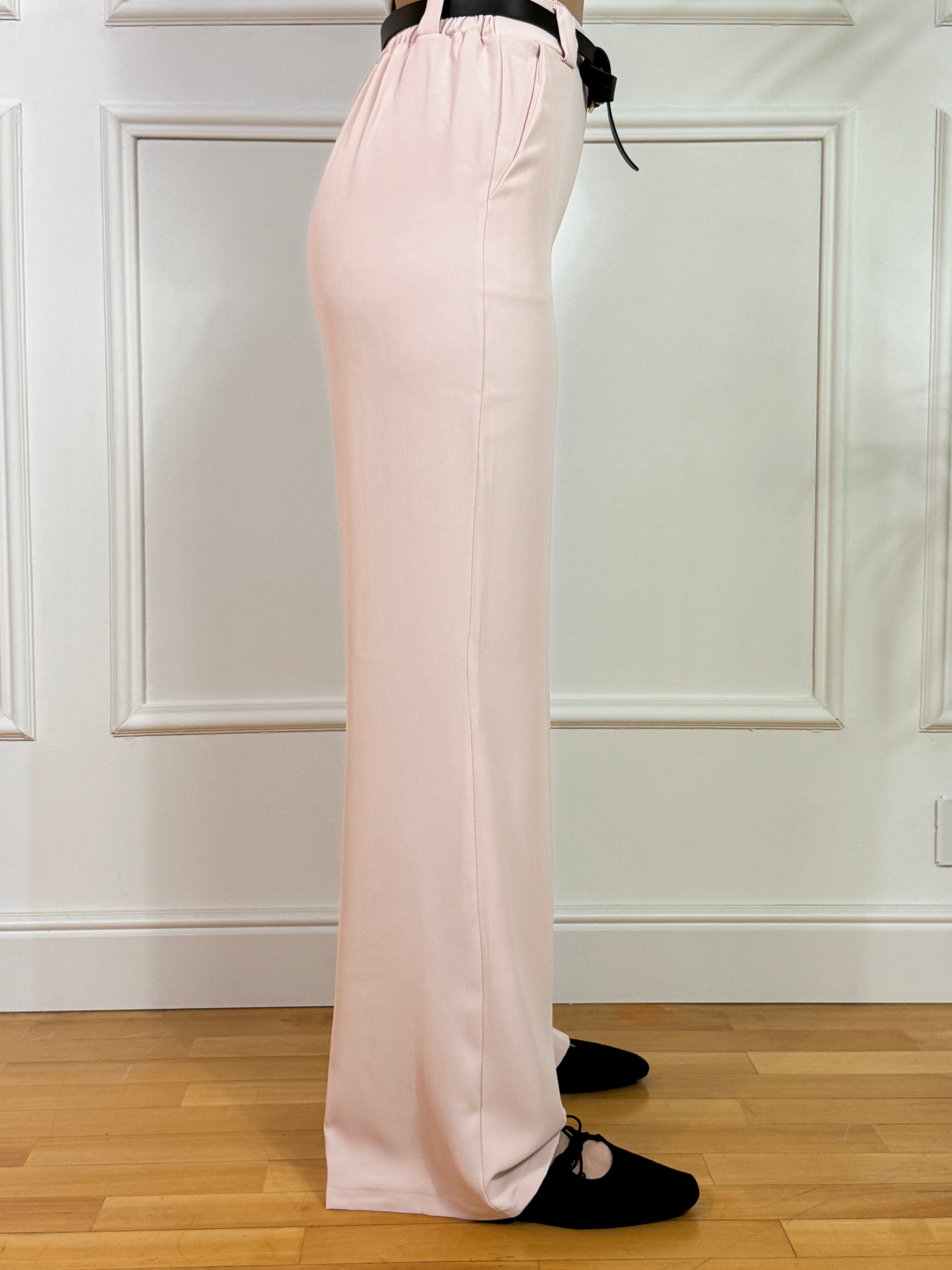 Pantalone Susy Mix dritto con cintura