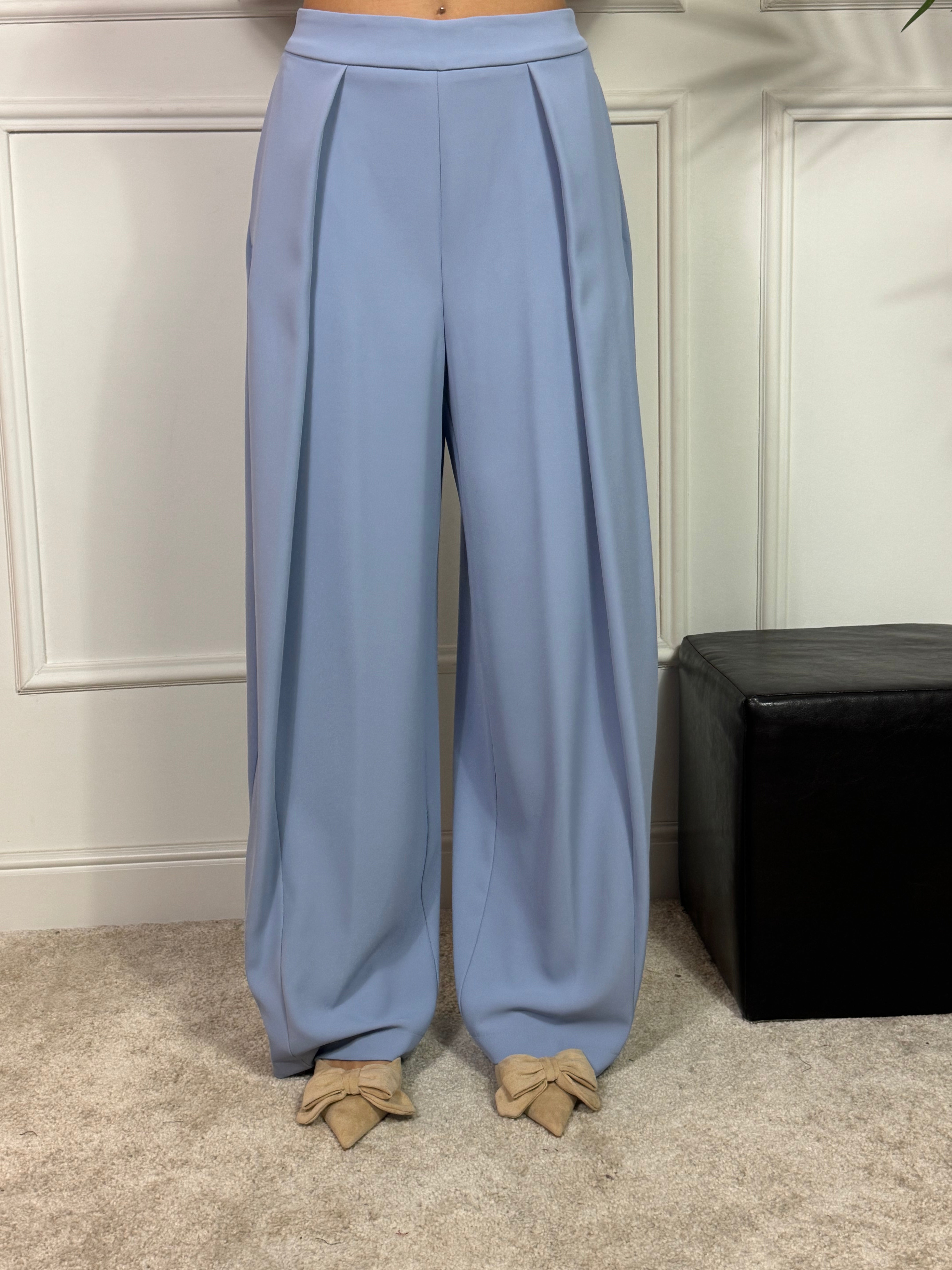 Completo tailleur Kontatto GILET + PANTALONE PALAZZO