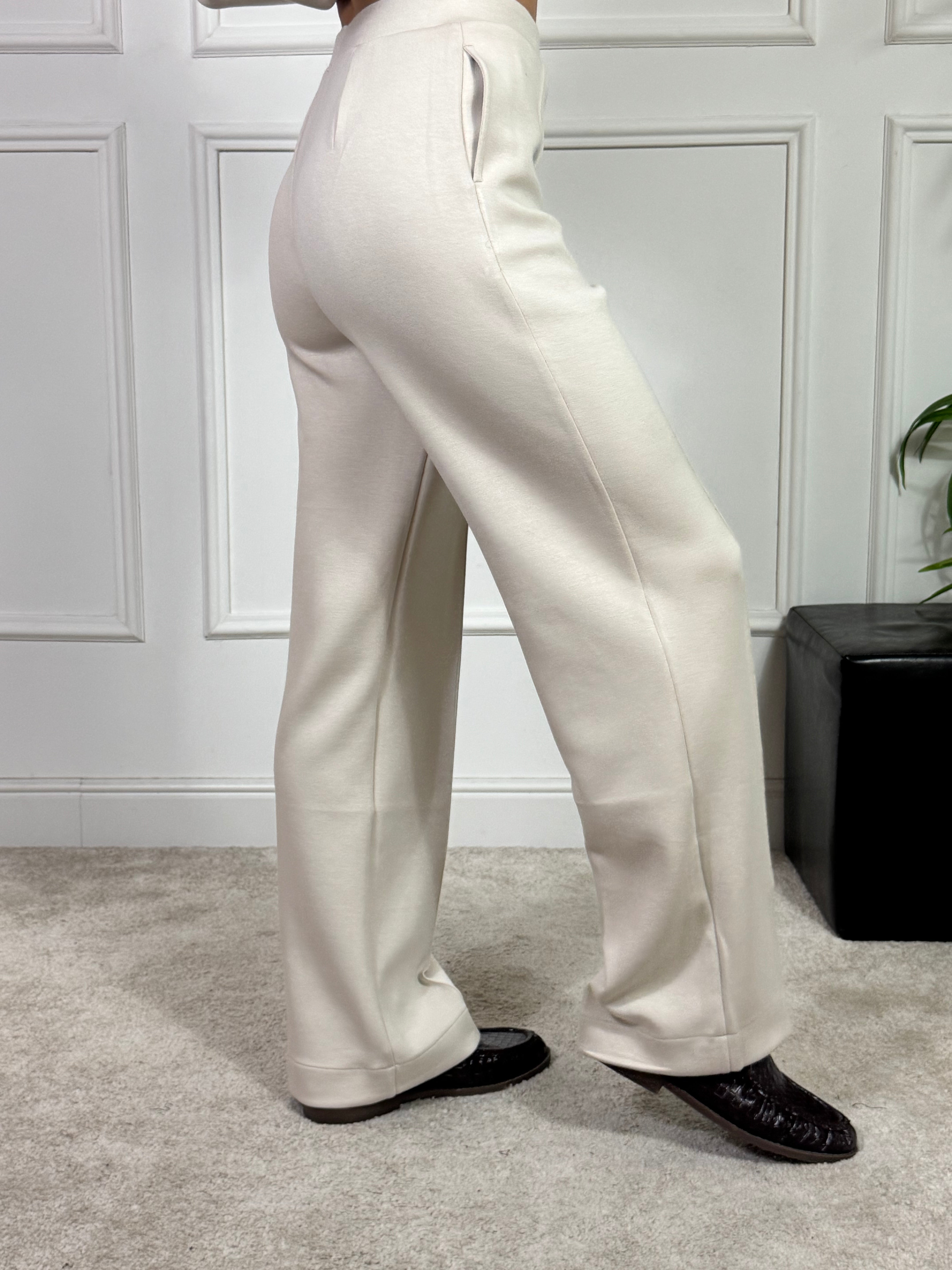 Pantalone tuta tessuto tecnico Ragno WIDE PALAZZO