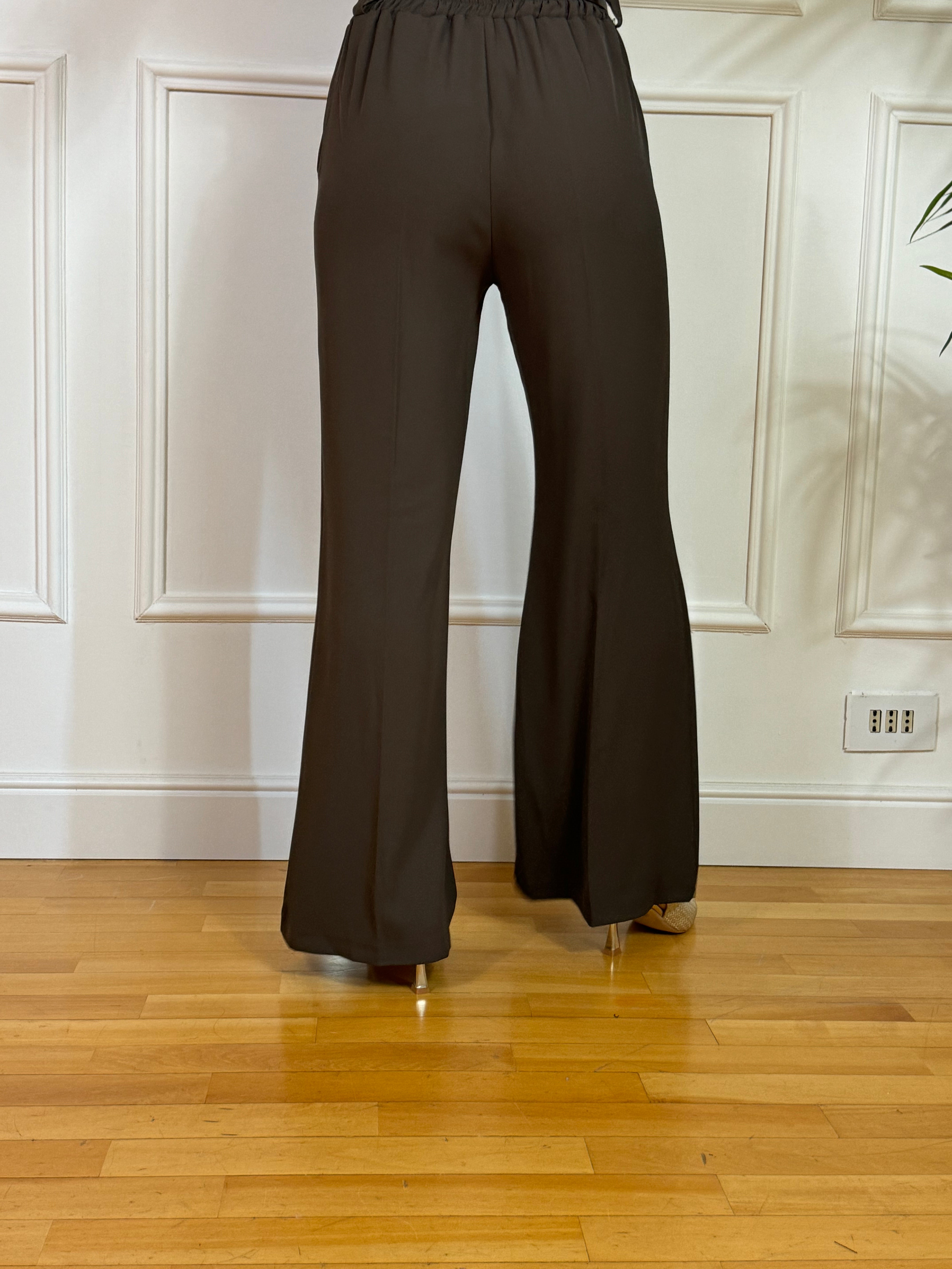 Pantalone Susy Mix dritto con cintura