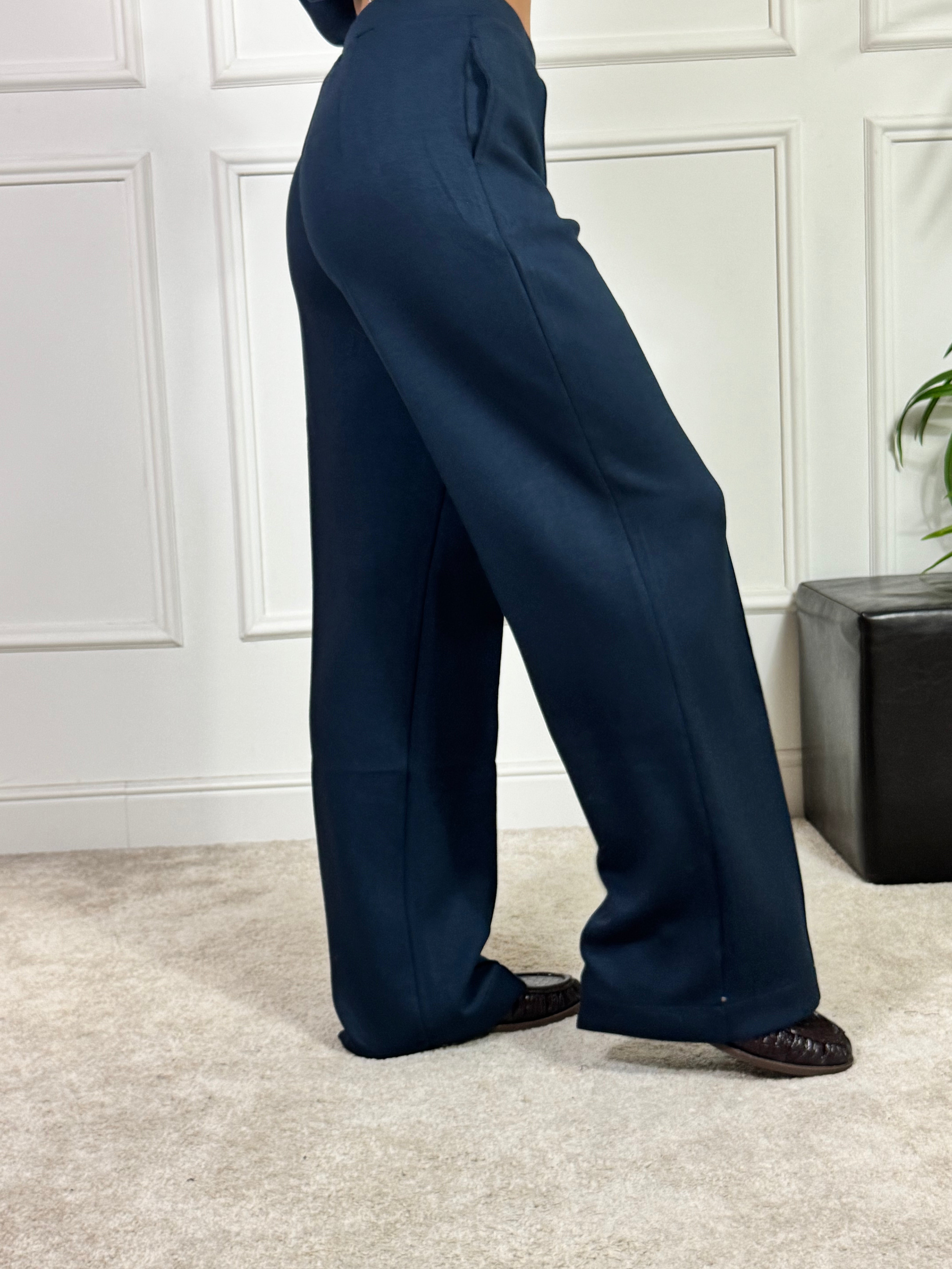 Pantalone tuta tessuto tecnico Ragno WIDE PALAZZO
