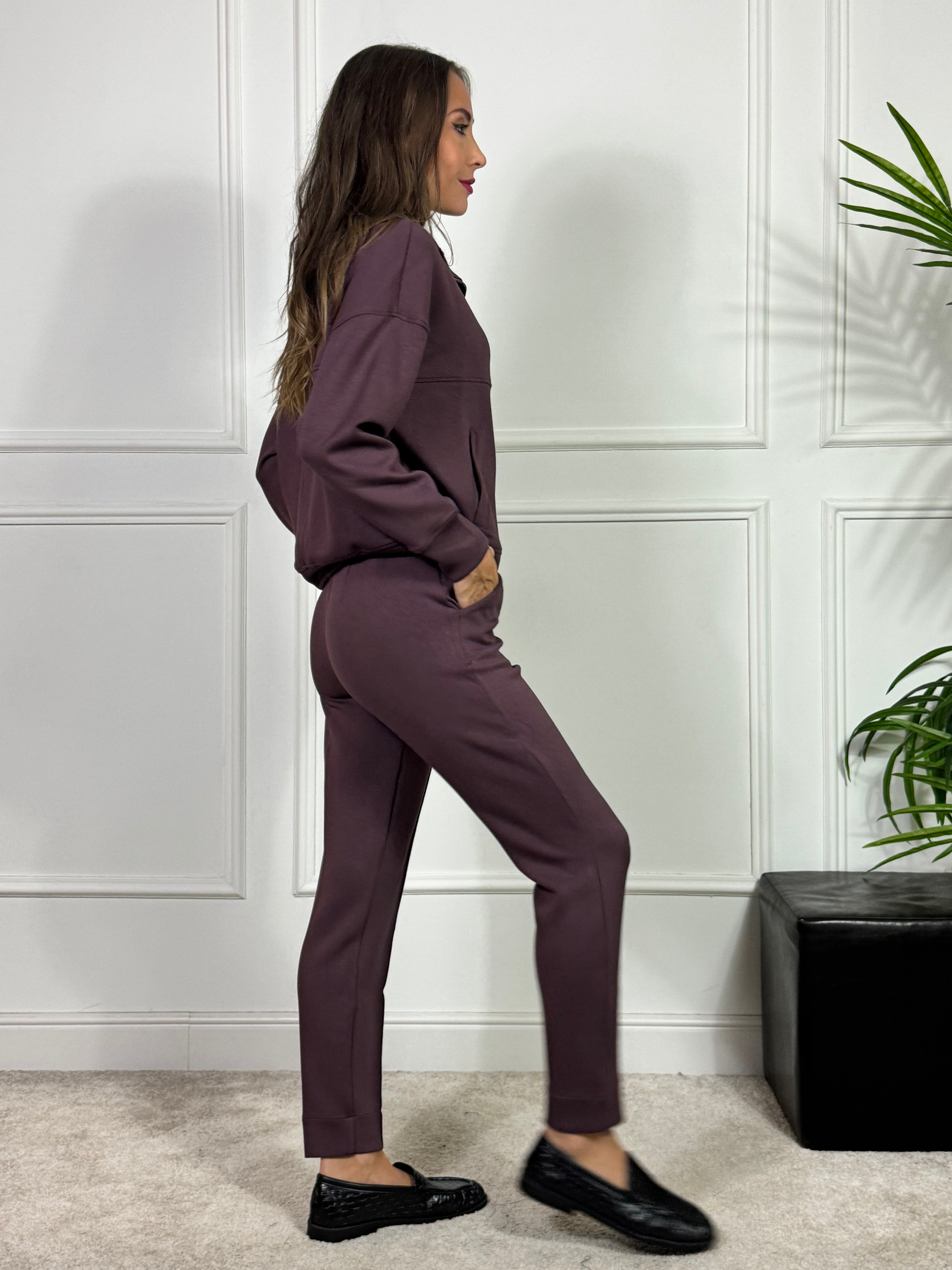 Pantalone tuta tessuto tecnico Ragno CIGARETTE SIGARETTA
