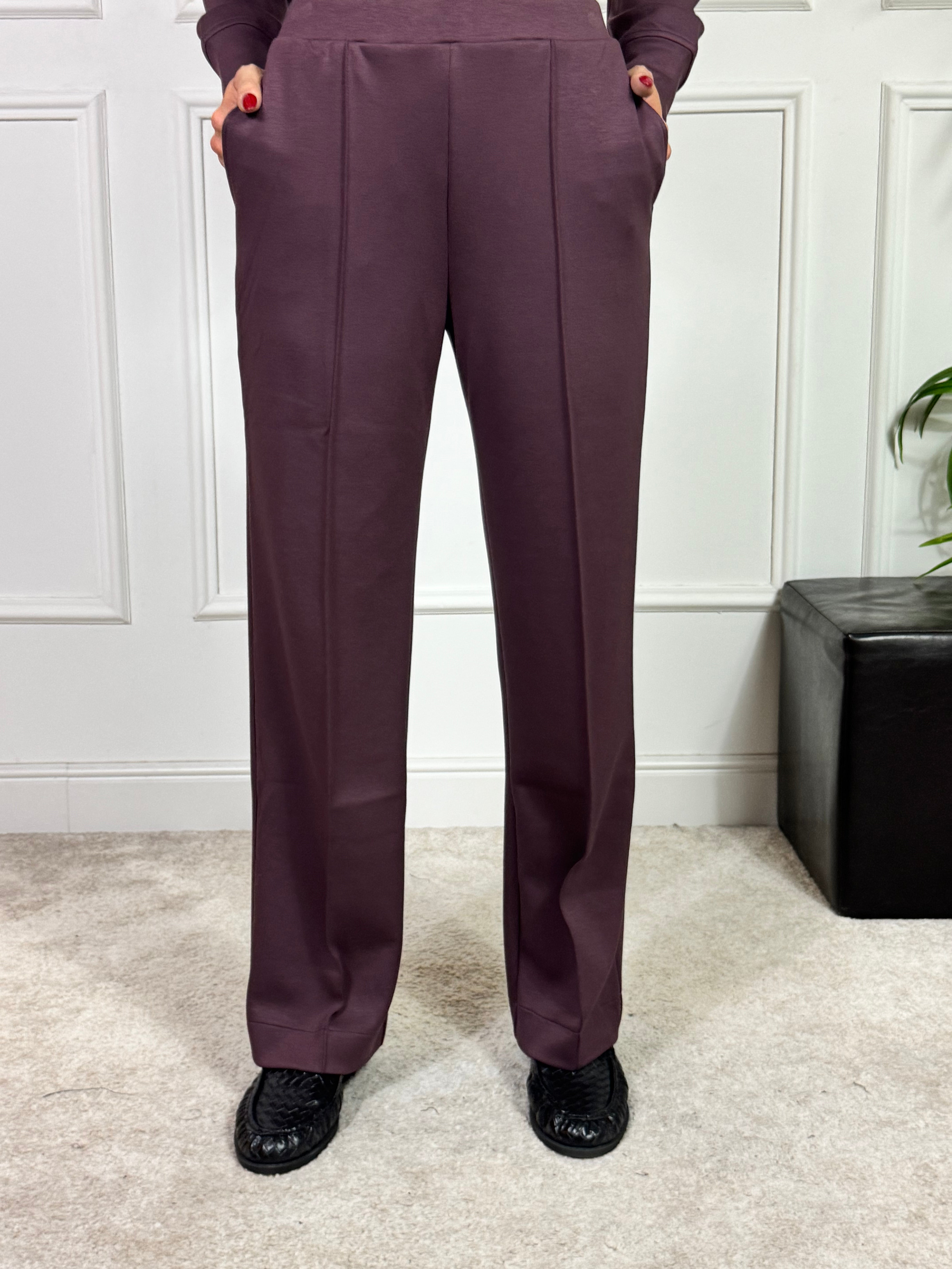 Pantalone tuta tessuto tecnico Ragno WIDE PALAZZO