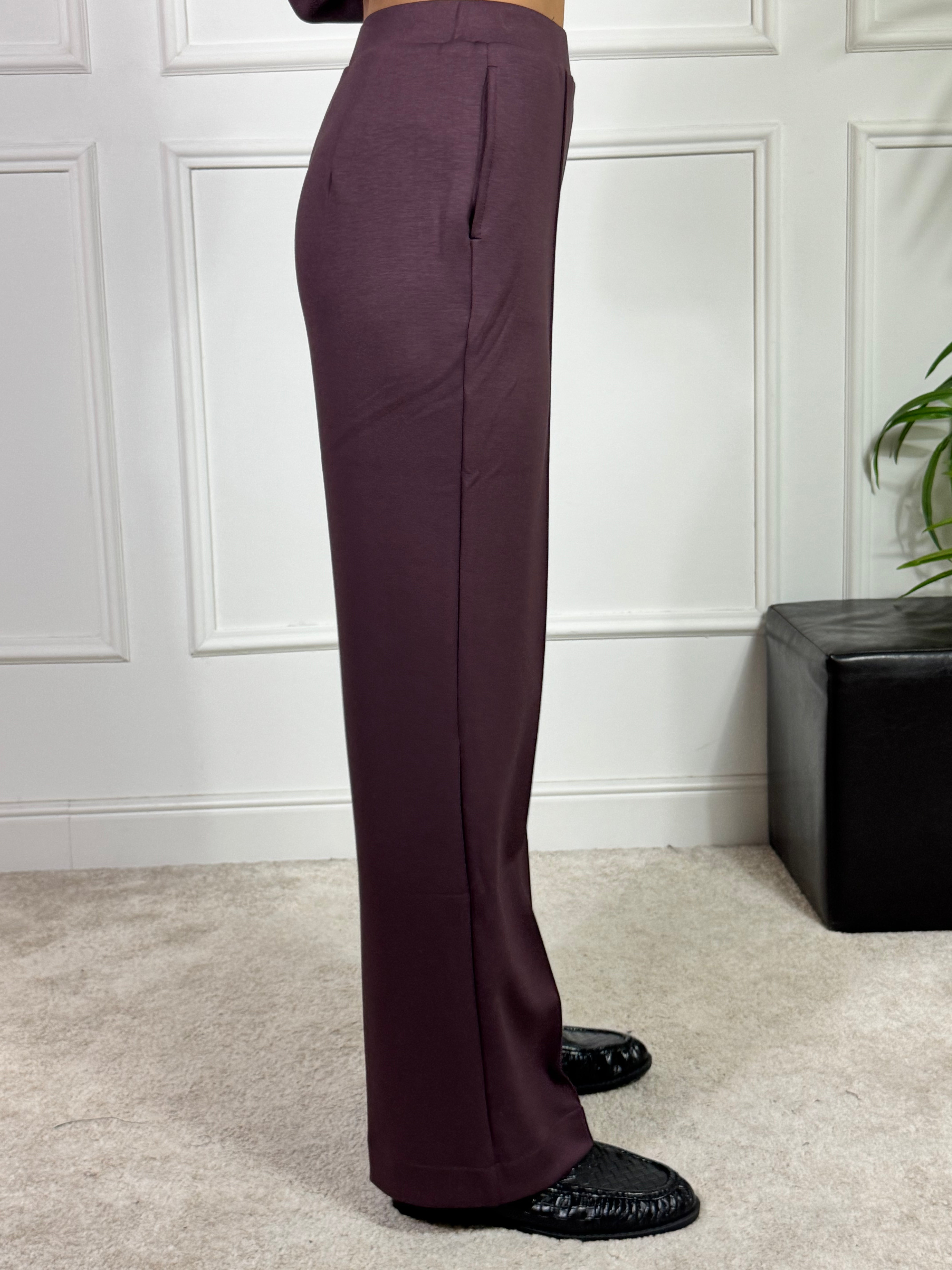 Pantalone tuta tessuto tecnico Ragno WIDE PALAZZO