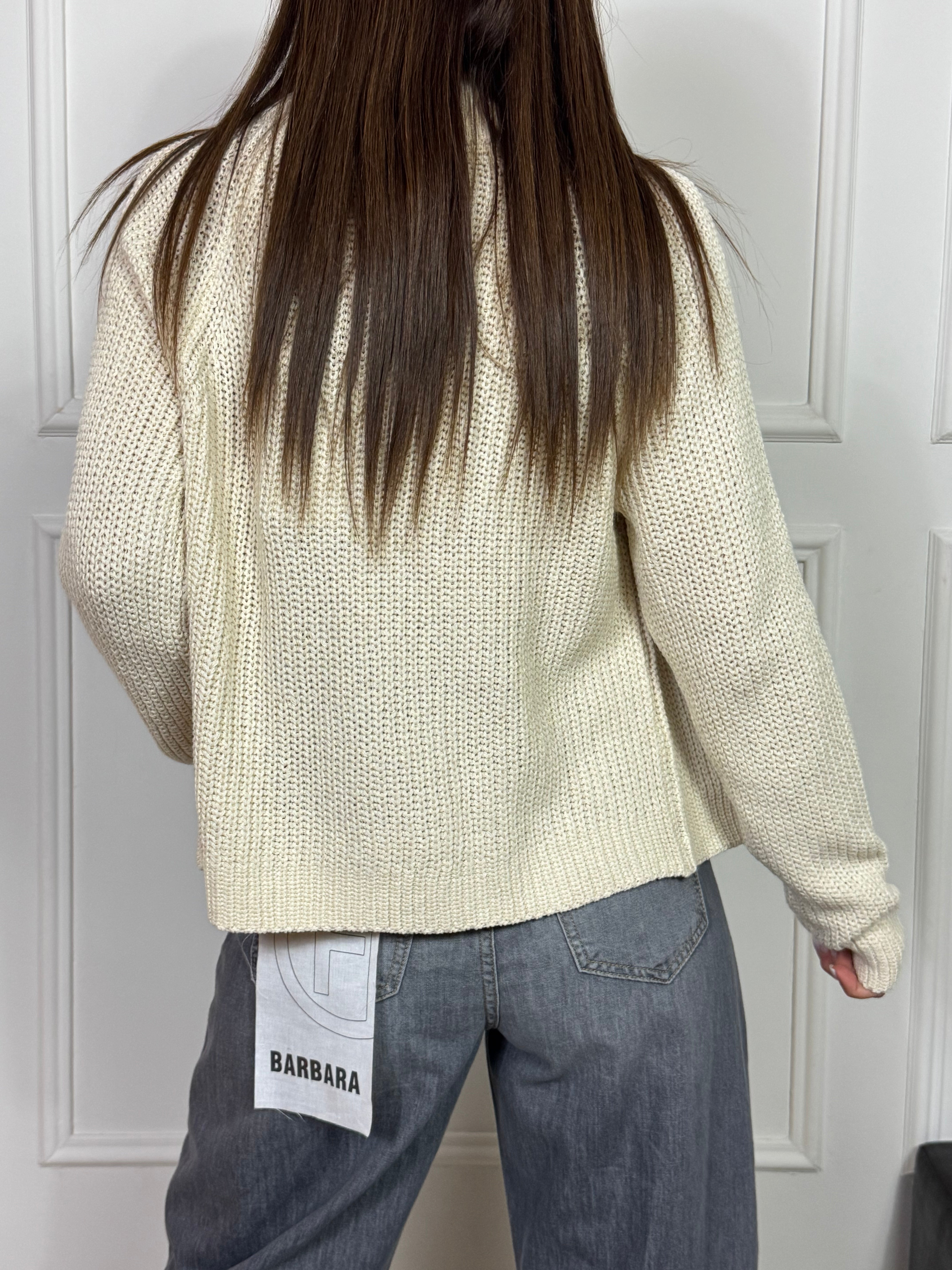 Cardigan con cerniera Have One