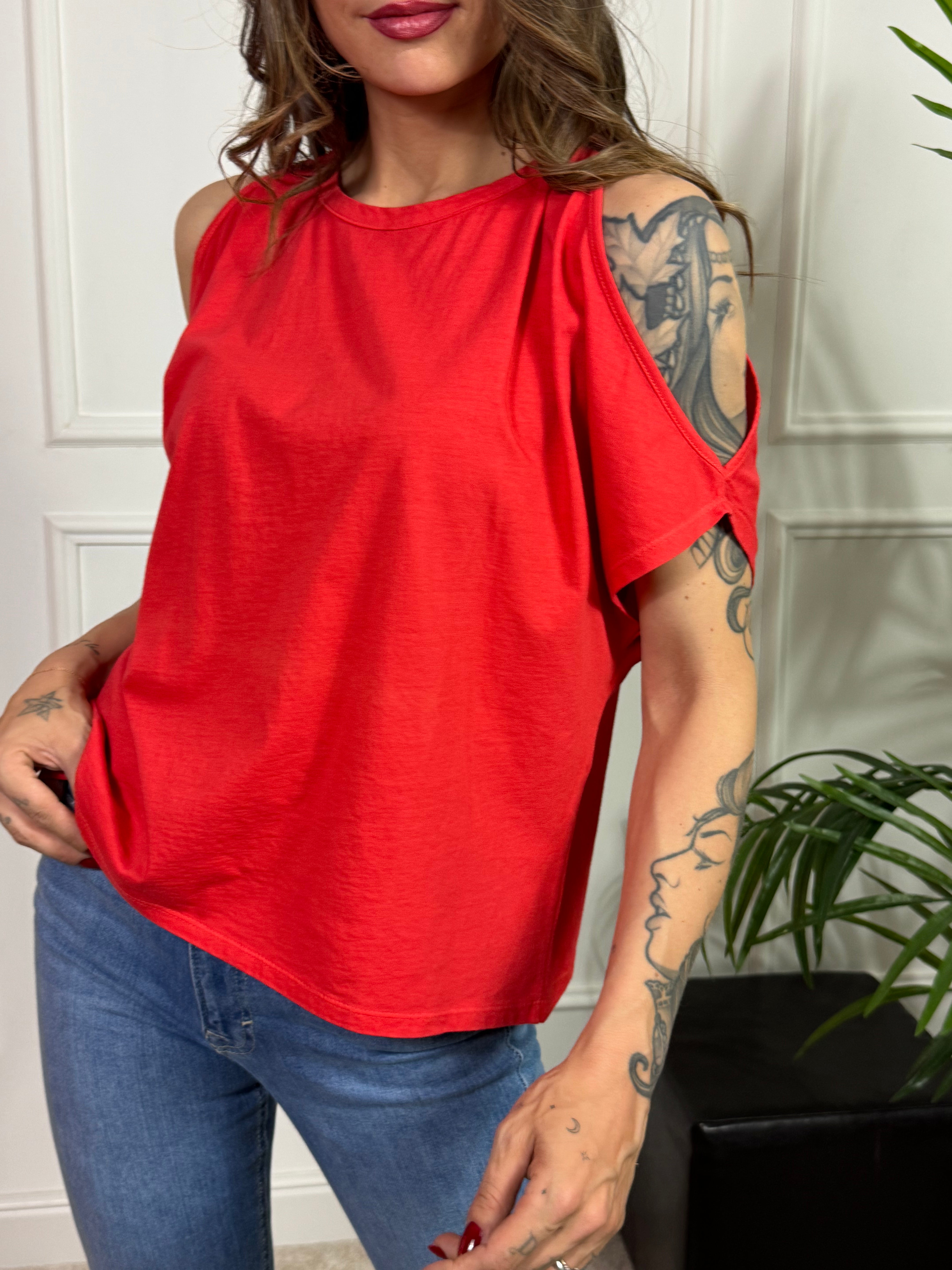 Maglia T-SHIRT Kontatto CUT-OUT