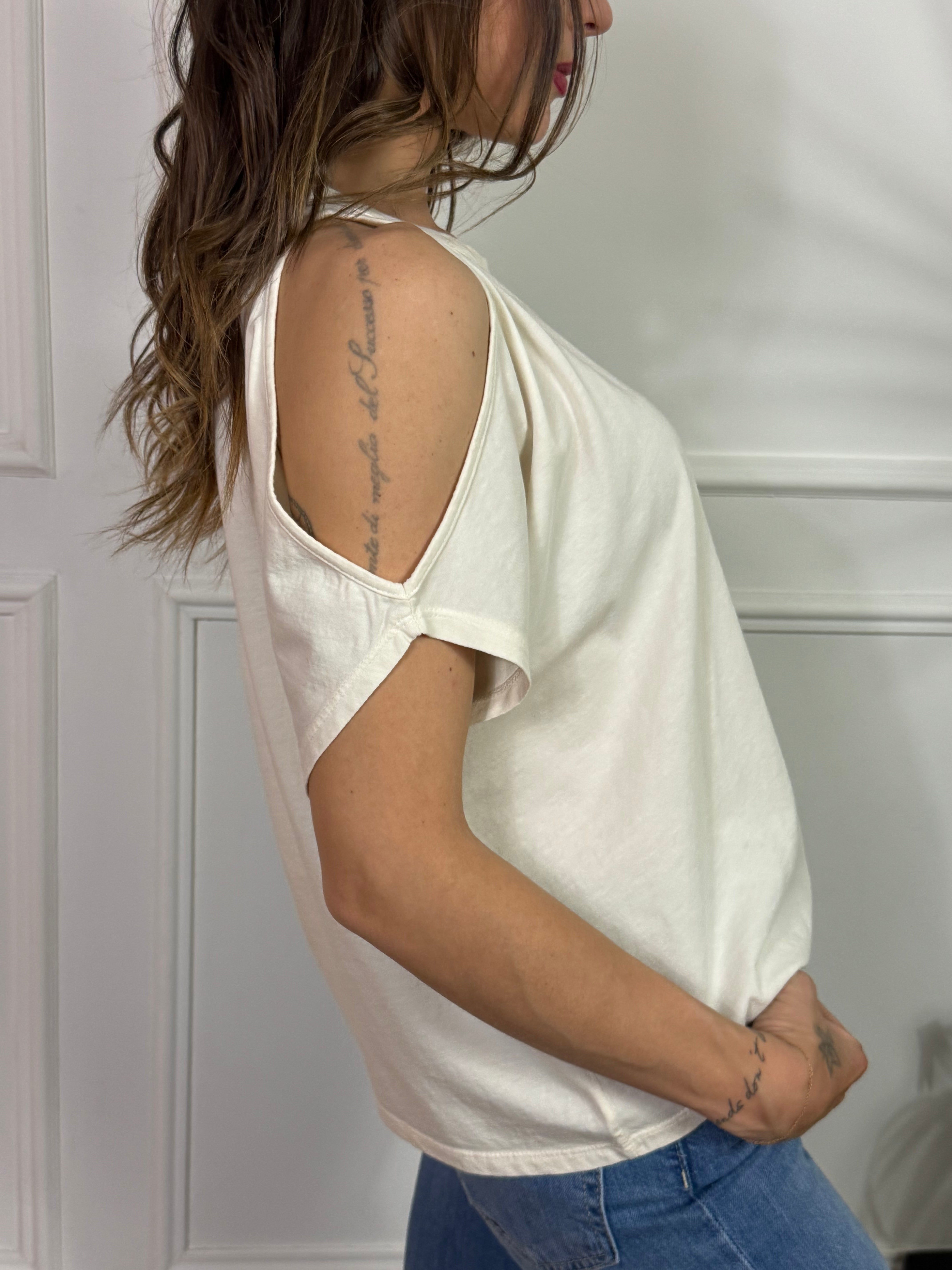 Maglia T-SHIRT Kontatto CUT-OUT