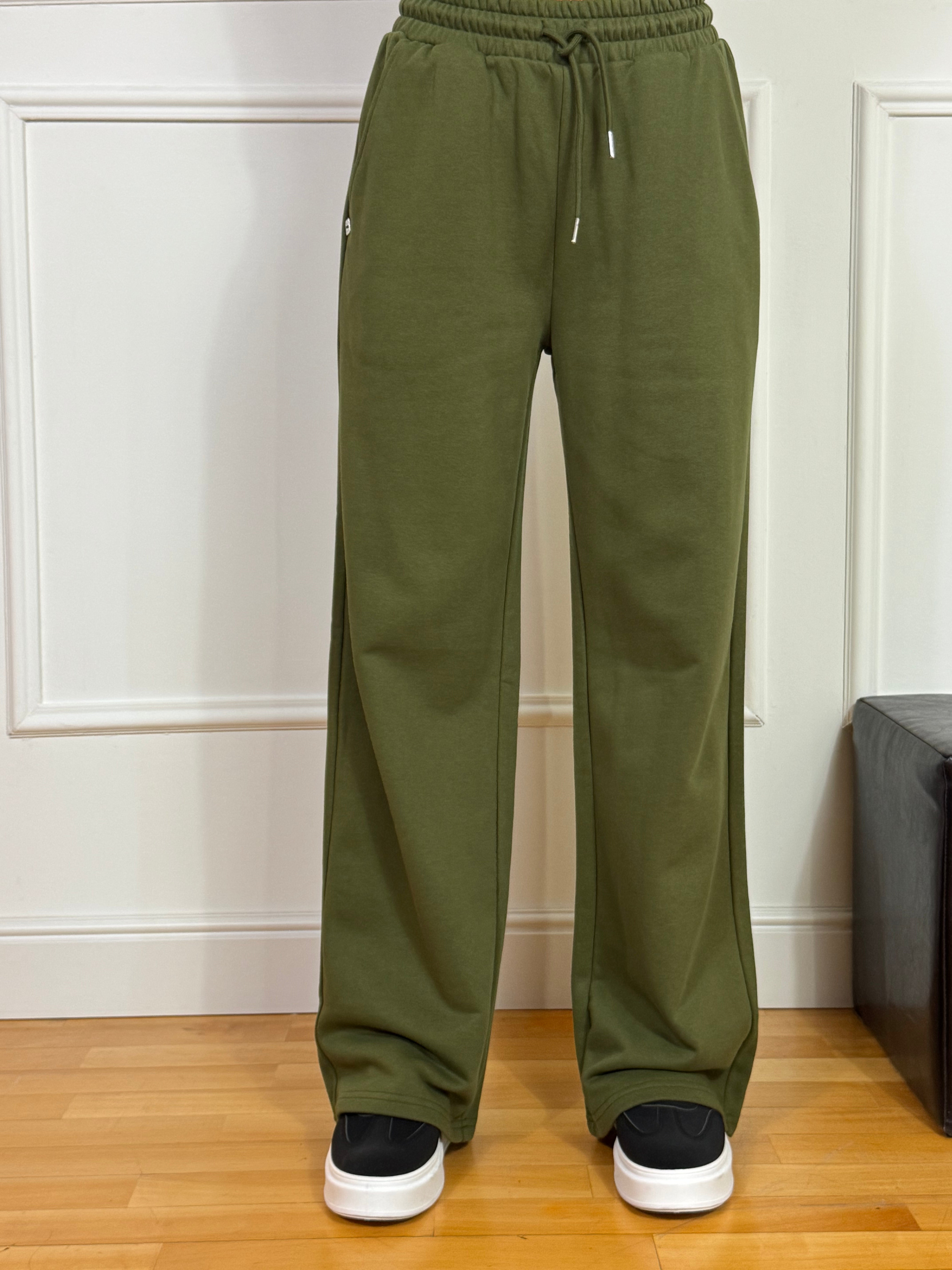 Pantalone ampio in felpa Manila Grace