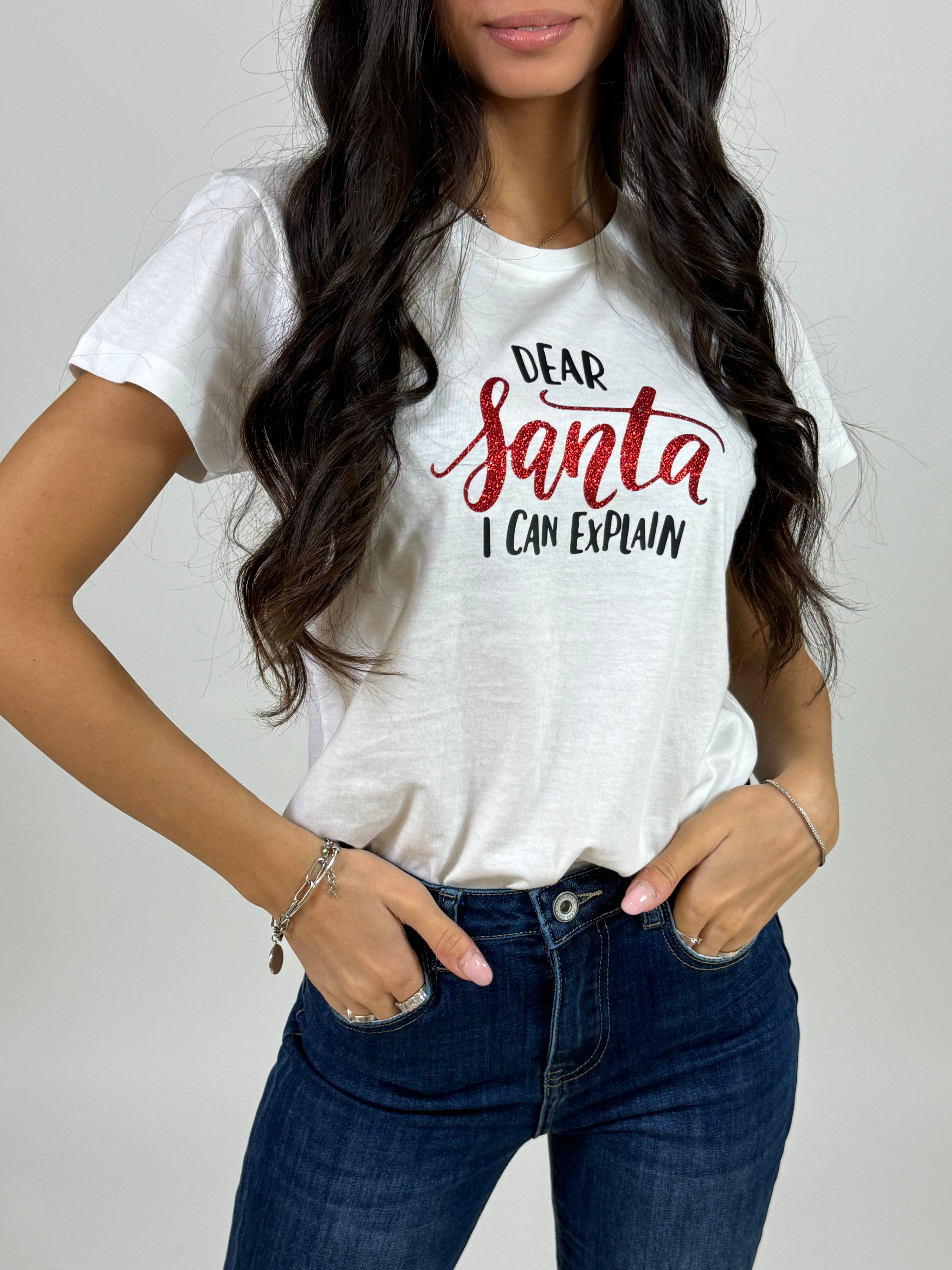 T-shirt Susy Mix DEAR SANTA I CAN EXPLAIN