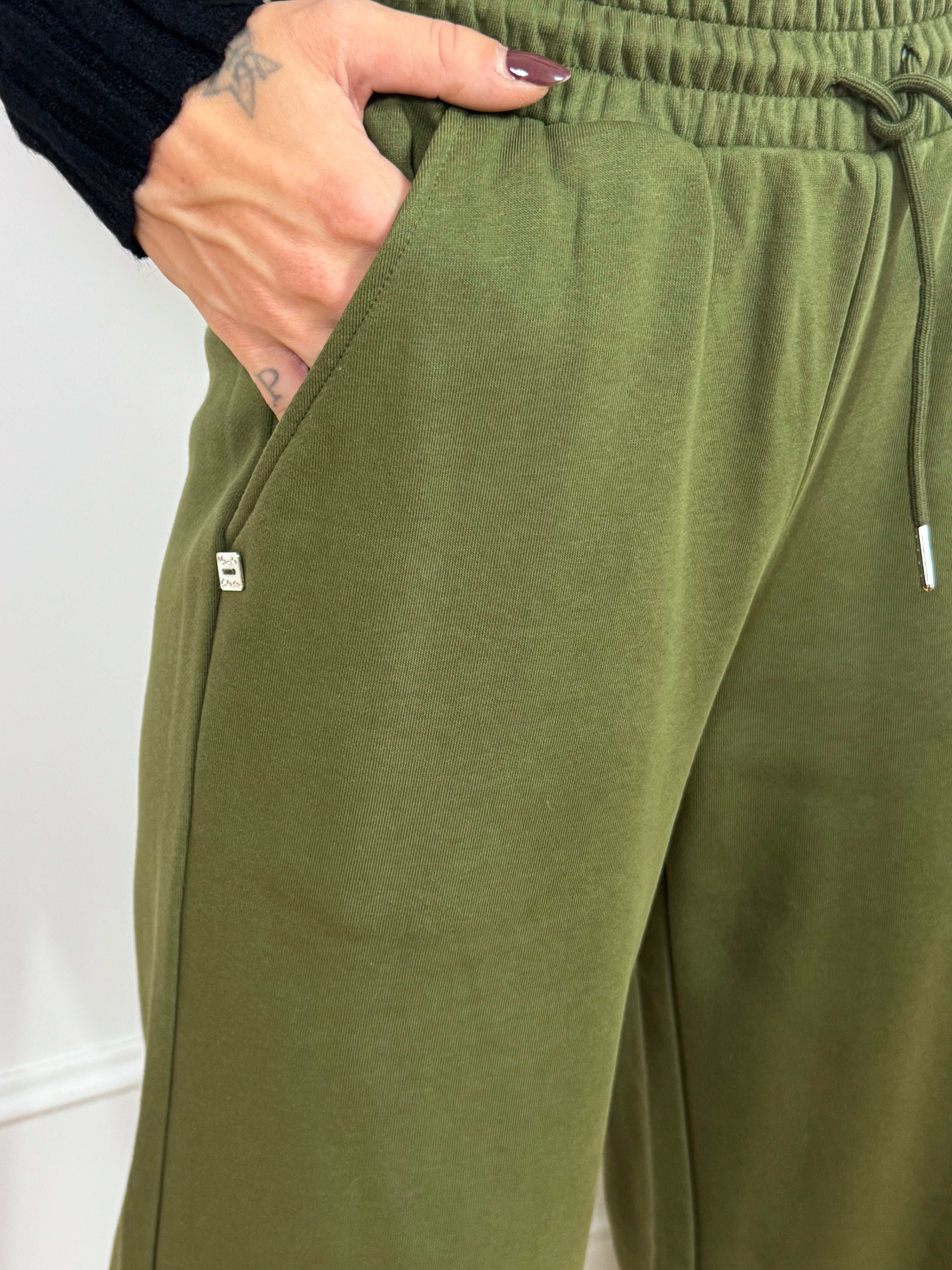 Pantalone ampio in felpa Manila Grace