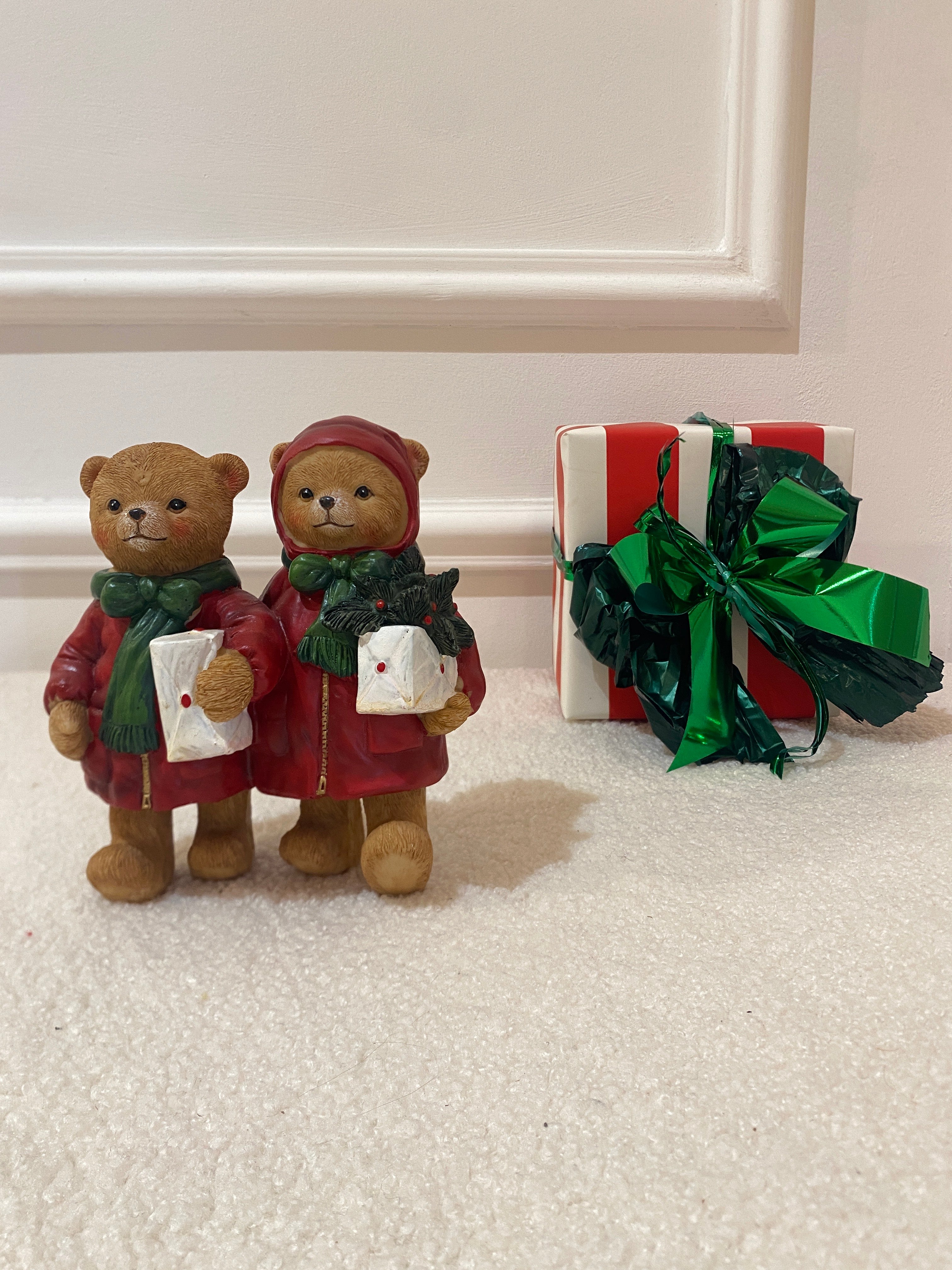 Decorazione coppia orsetti