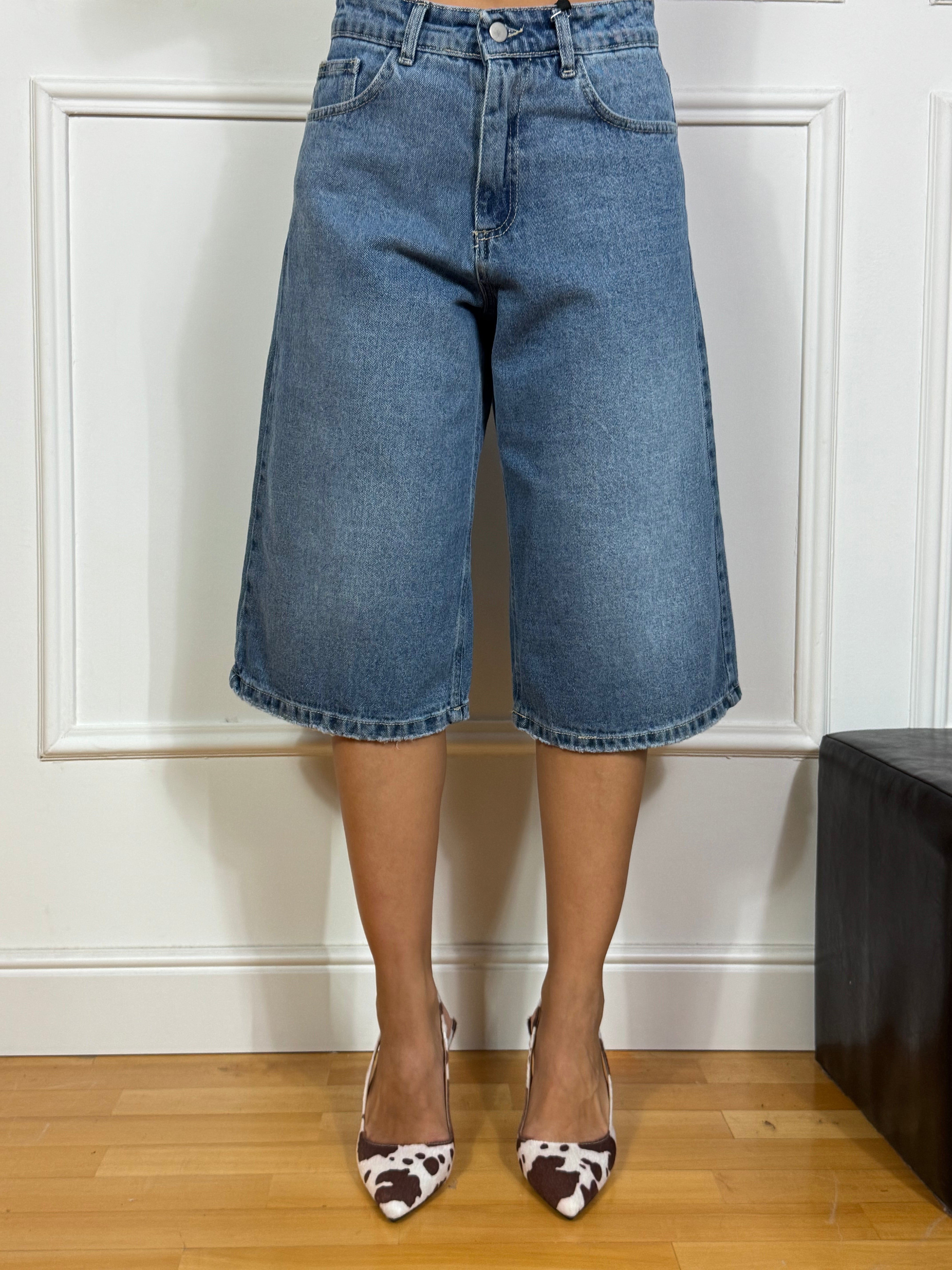 Bermuda in jeans KIKISIX