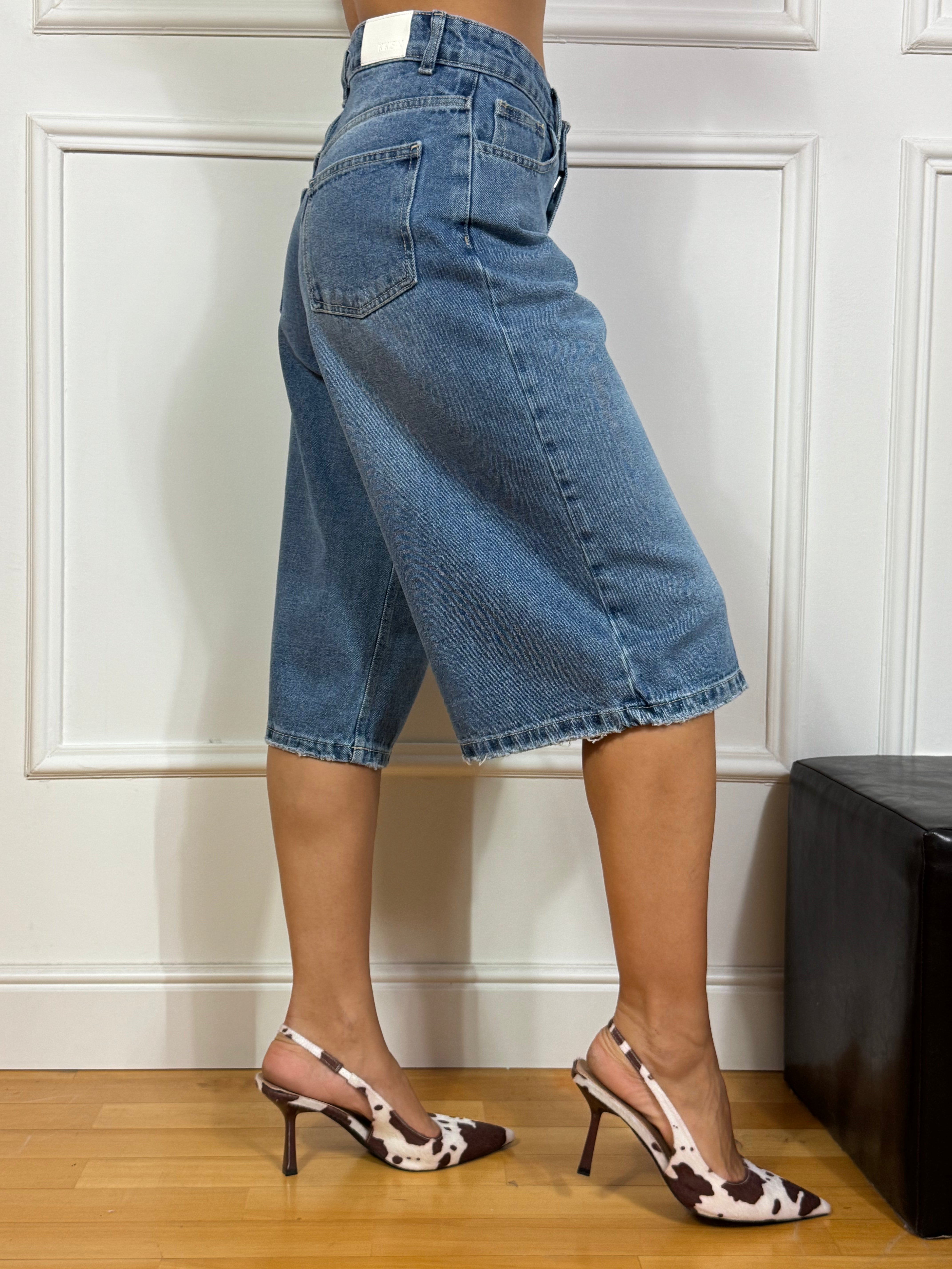 Bermuda in jeans KIKISIX