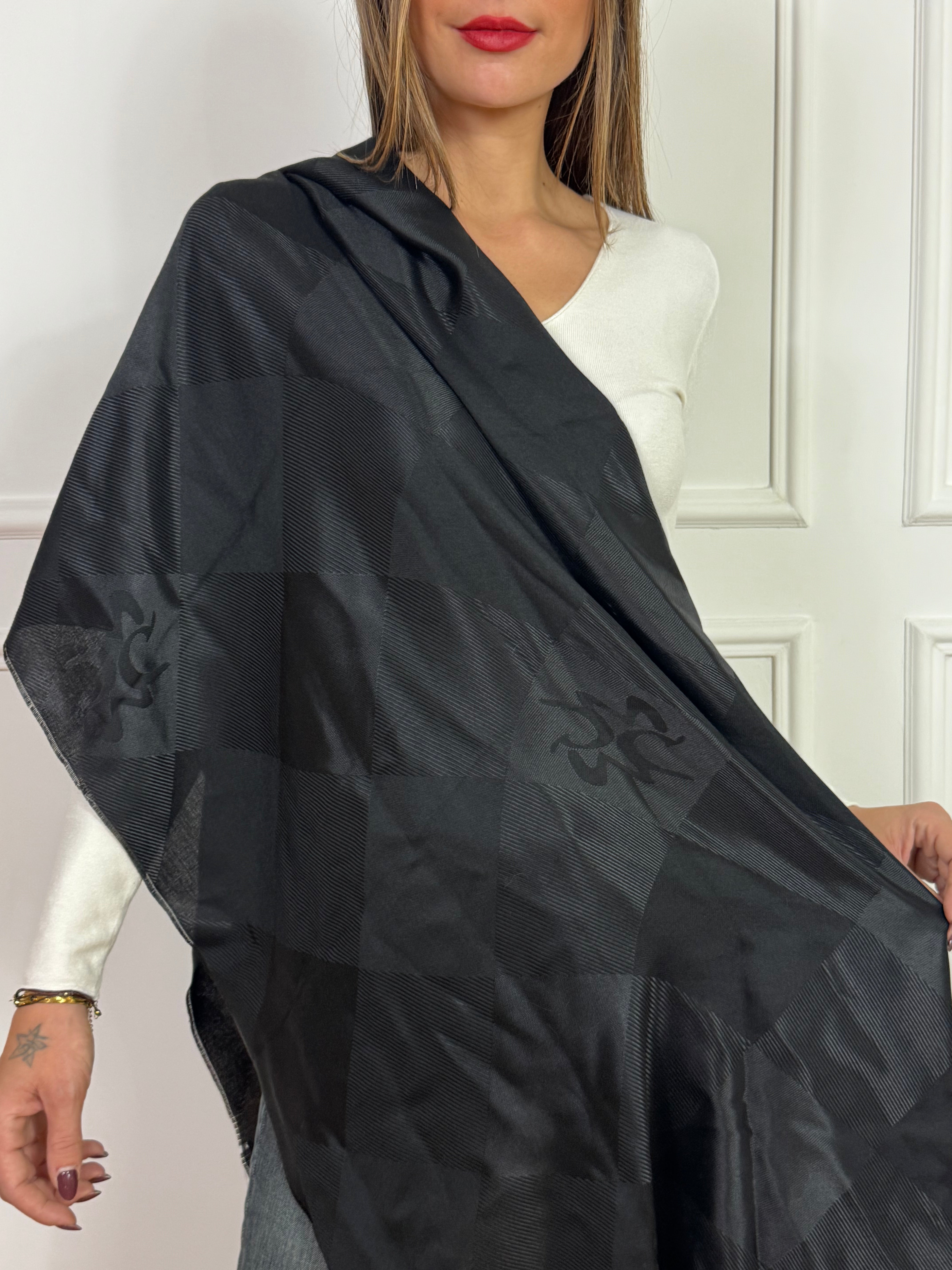 Sciarpa Manila Grace CHECK JACQUARD