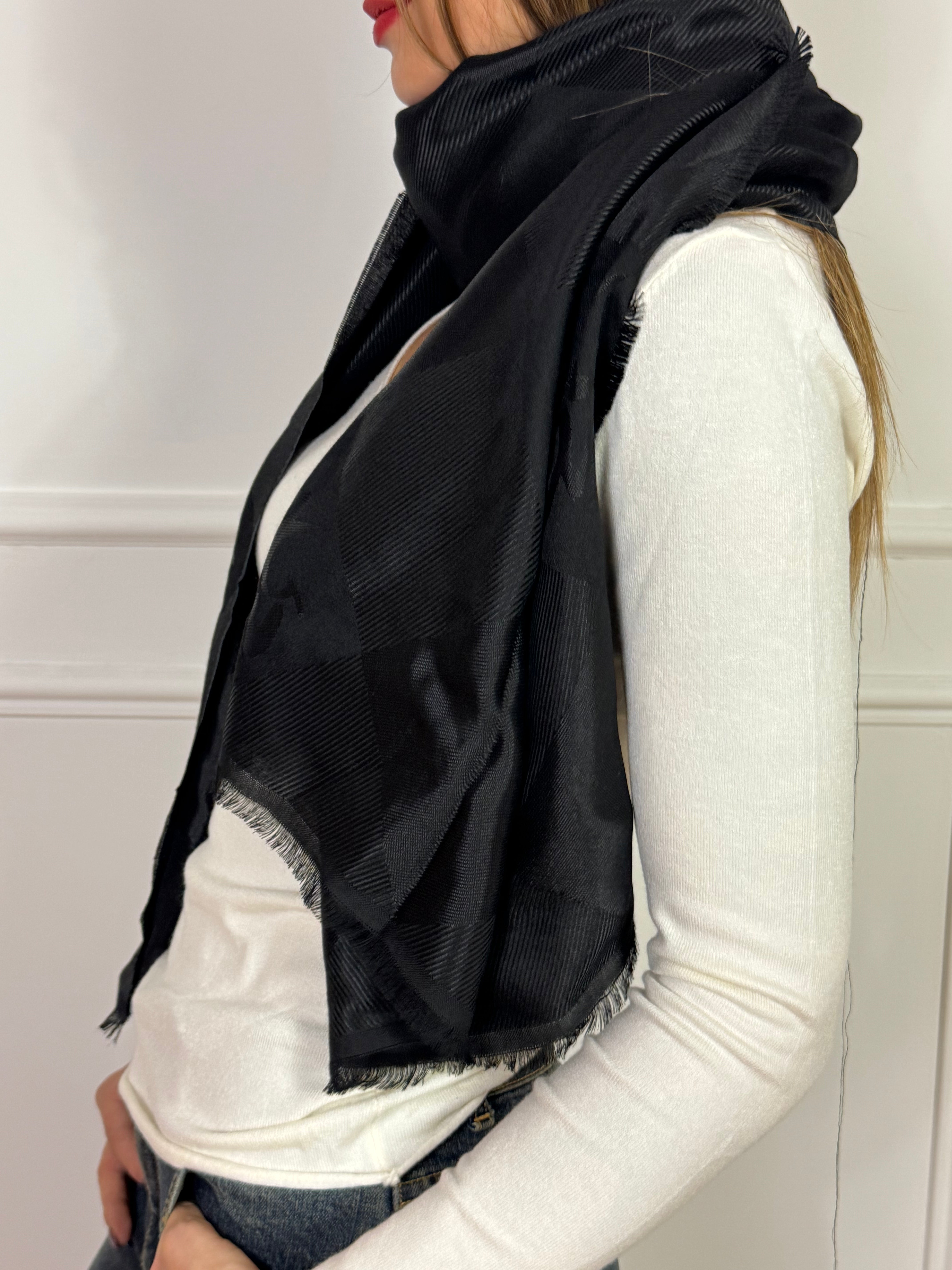 Sciarpa Manila Grace CHECK JACQUARD