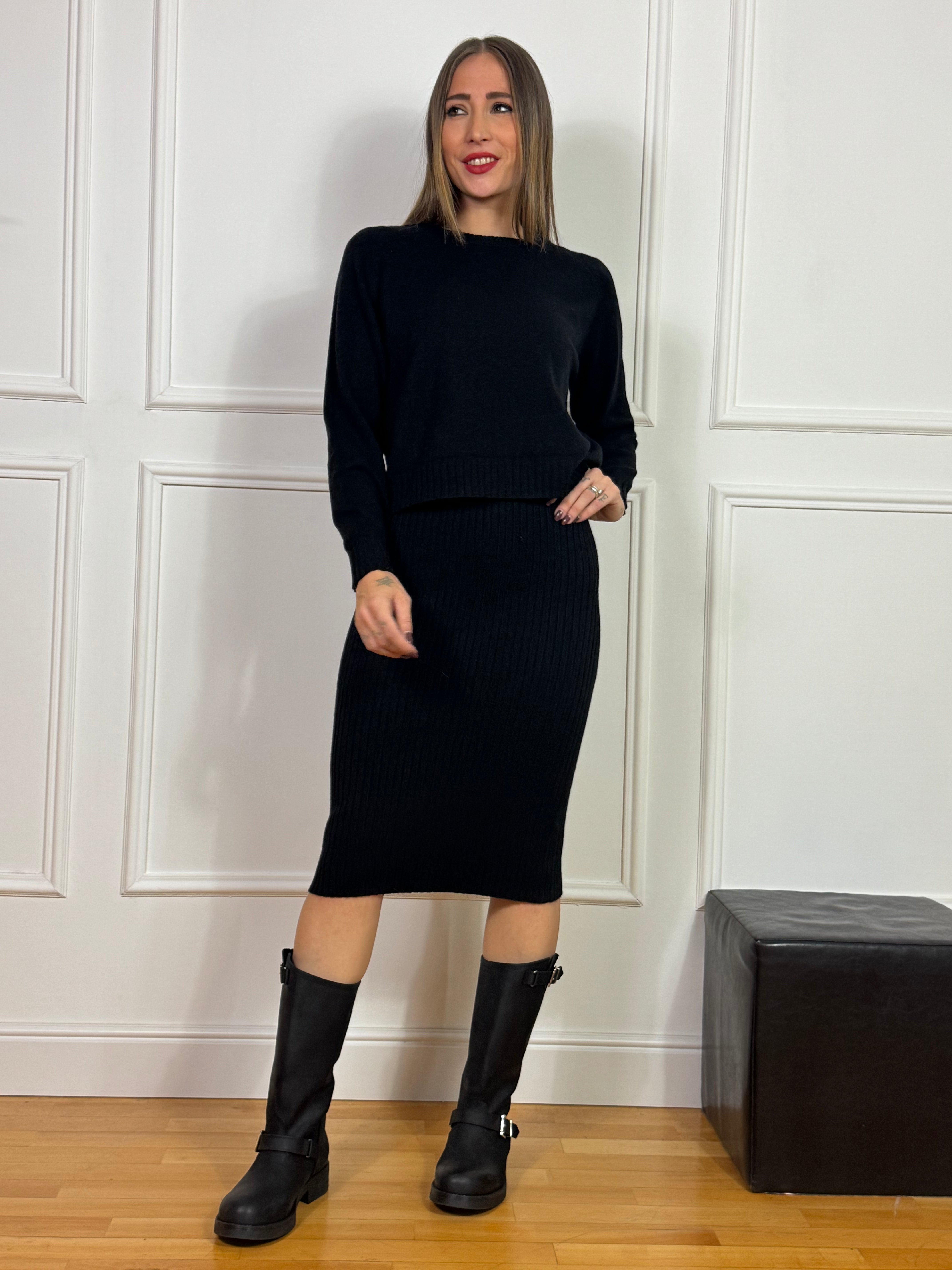 SET COMPLETO in maglia Susy Mix MAGLIA + ABITO COSTINE