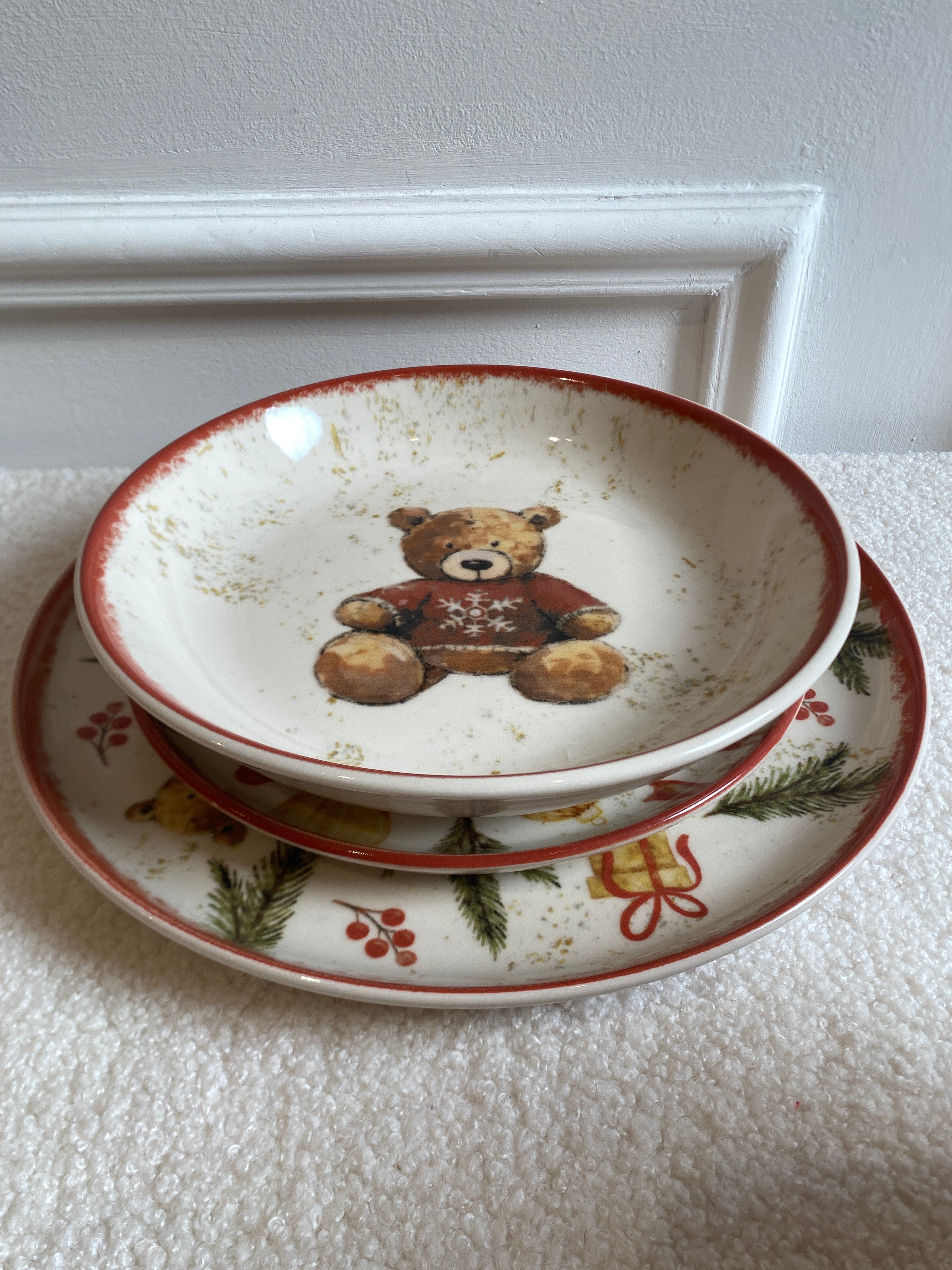 Piatti set 18pz Orsetto