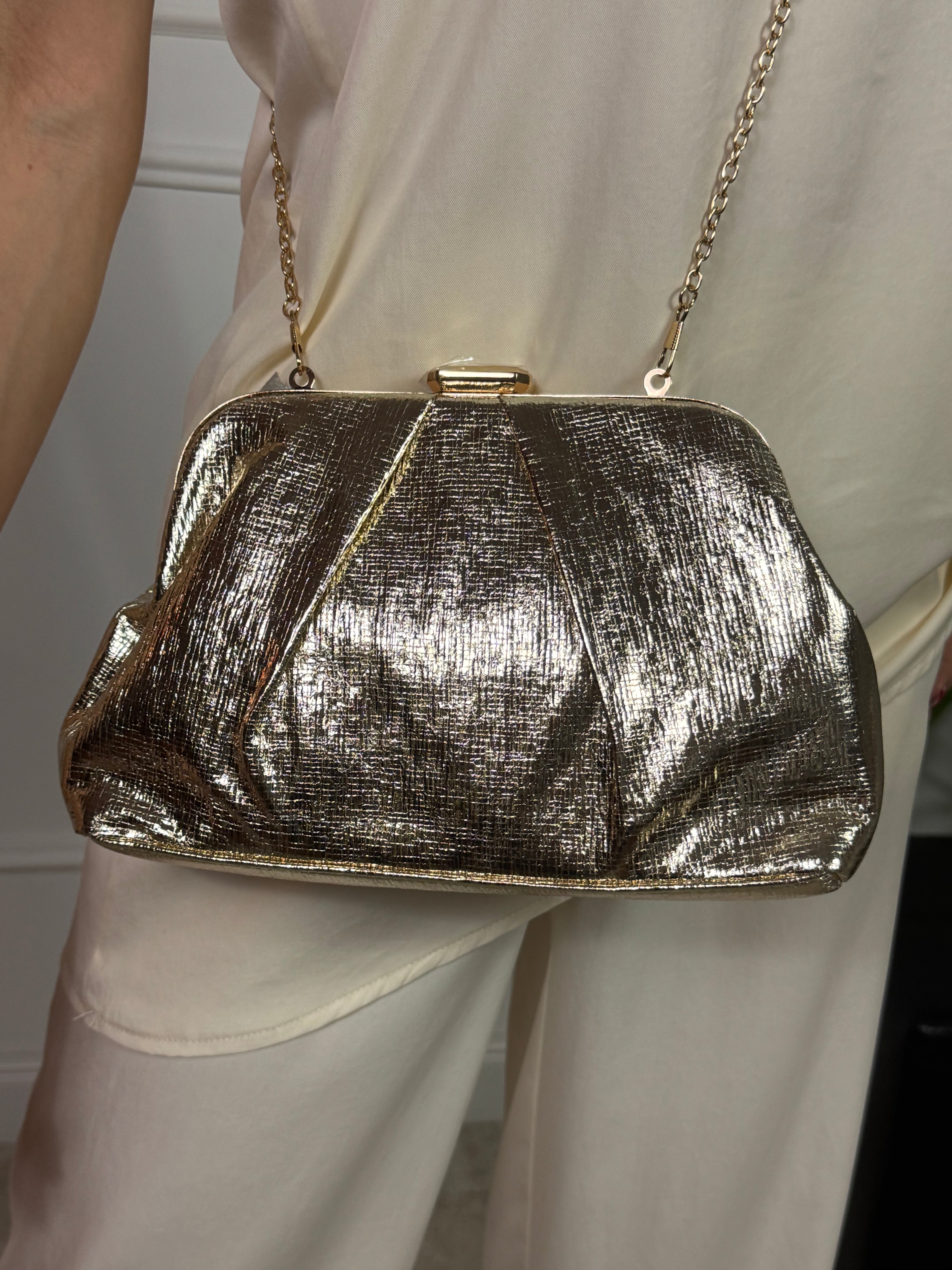 Borsa pochette clutch tracollina Susy Mix  LISCIA VINTAGE