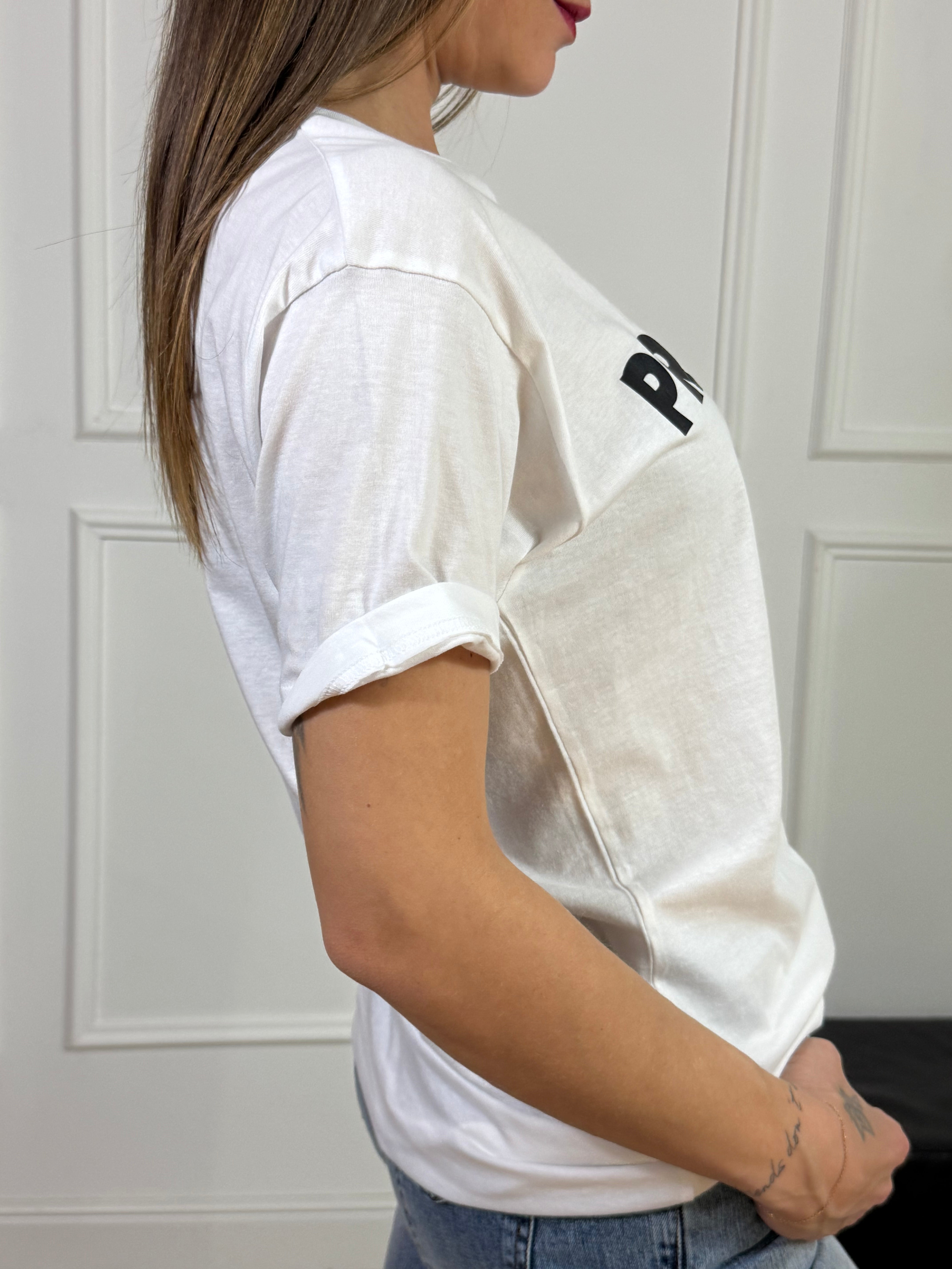 T-shirt con scritta Susy Mix PROSECCO MOOD