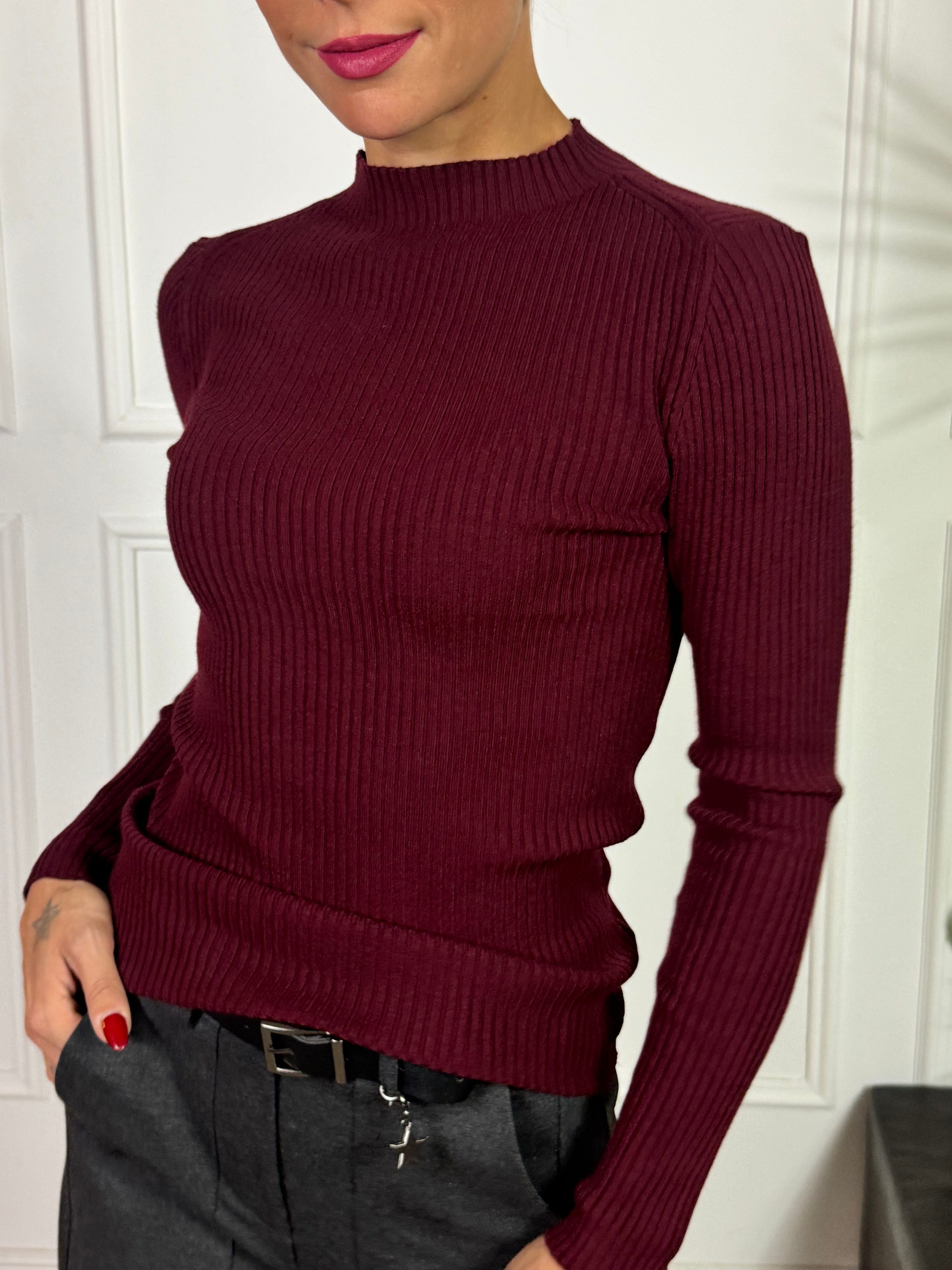 Maglia costina Susy Mix