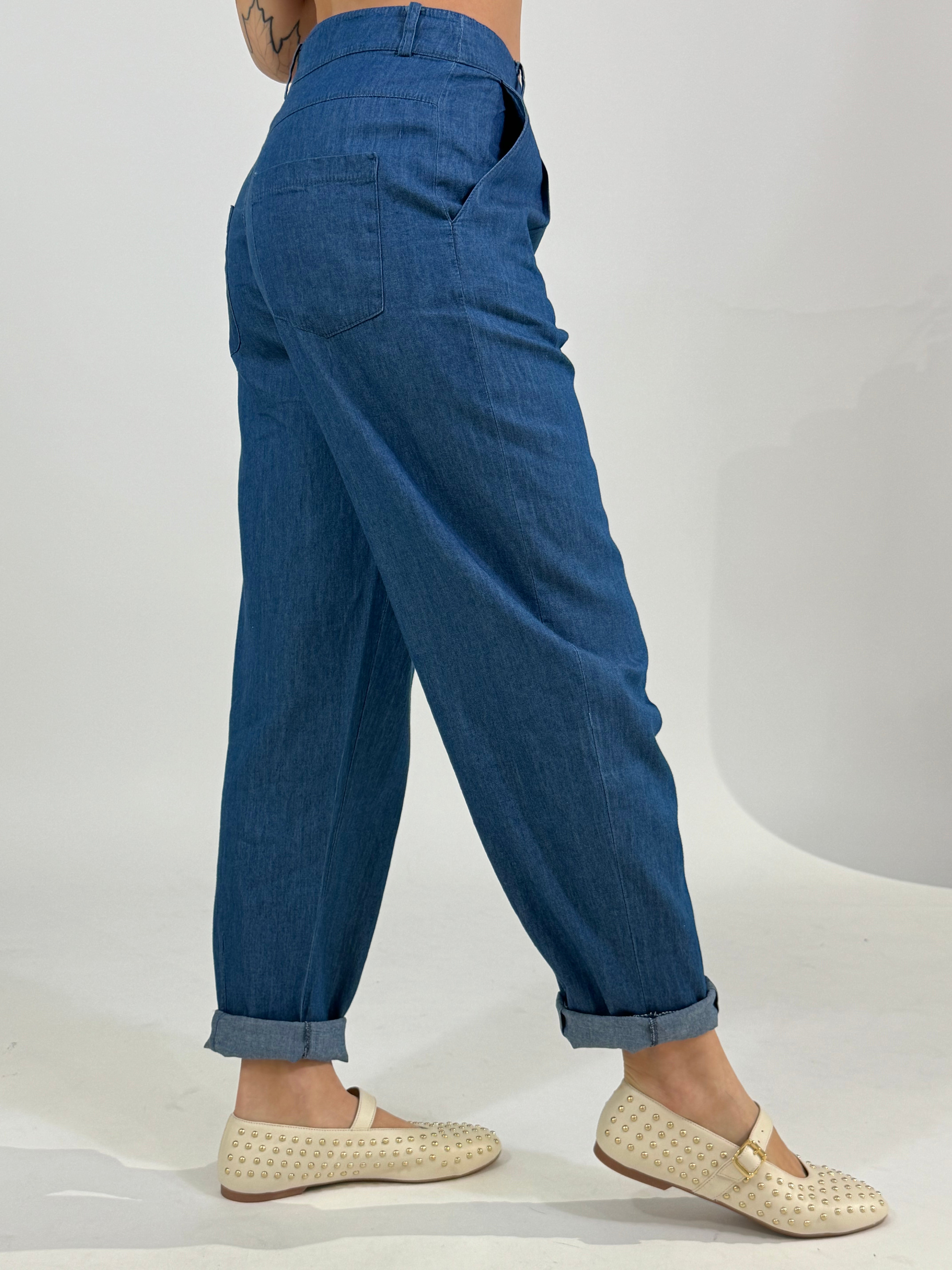 Pantalone di jeans leggero Kikisix